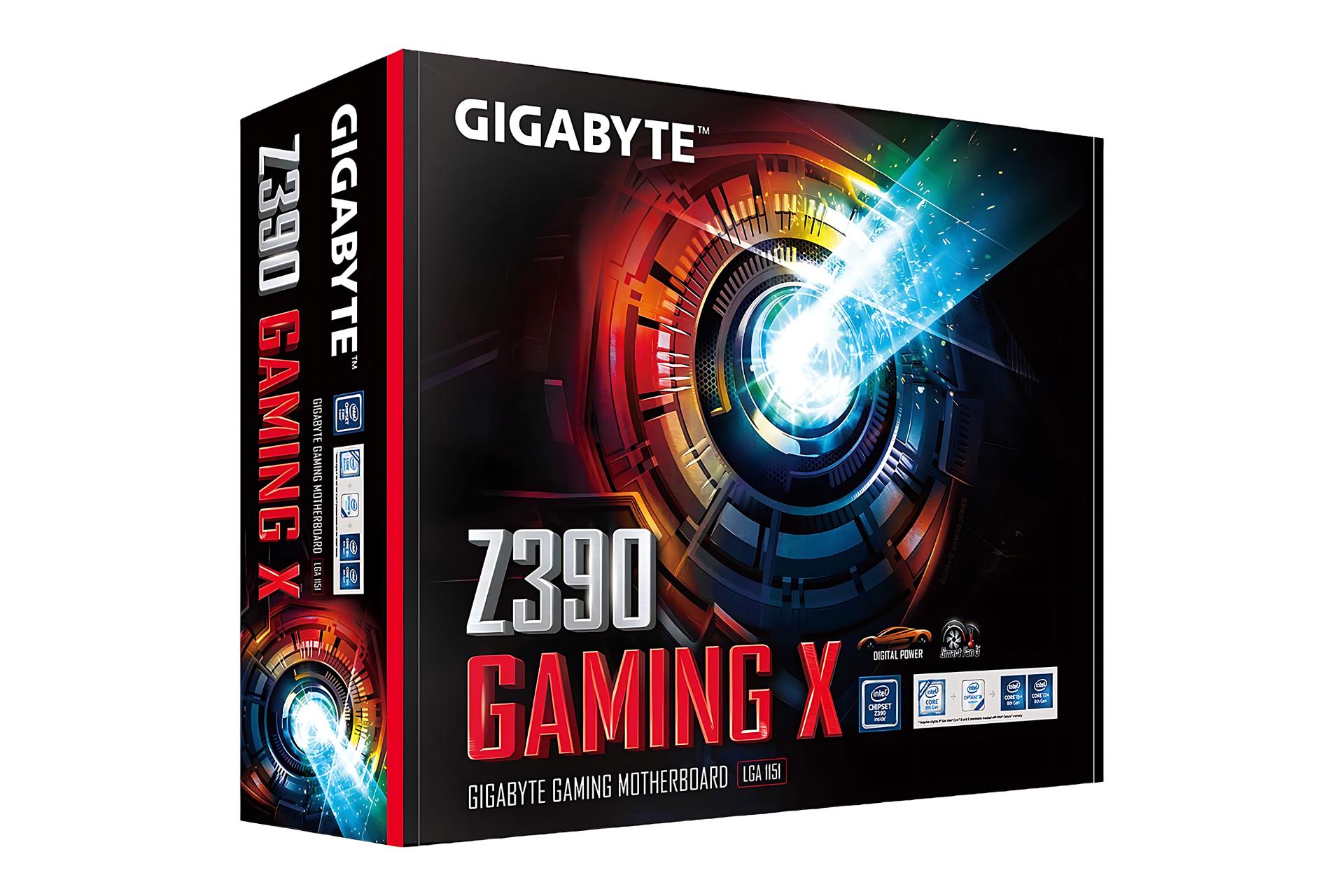 جعبه مادربرد گیگابایت GIGABYTE Z390 GAMING X (rev. 1.0)