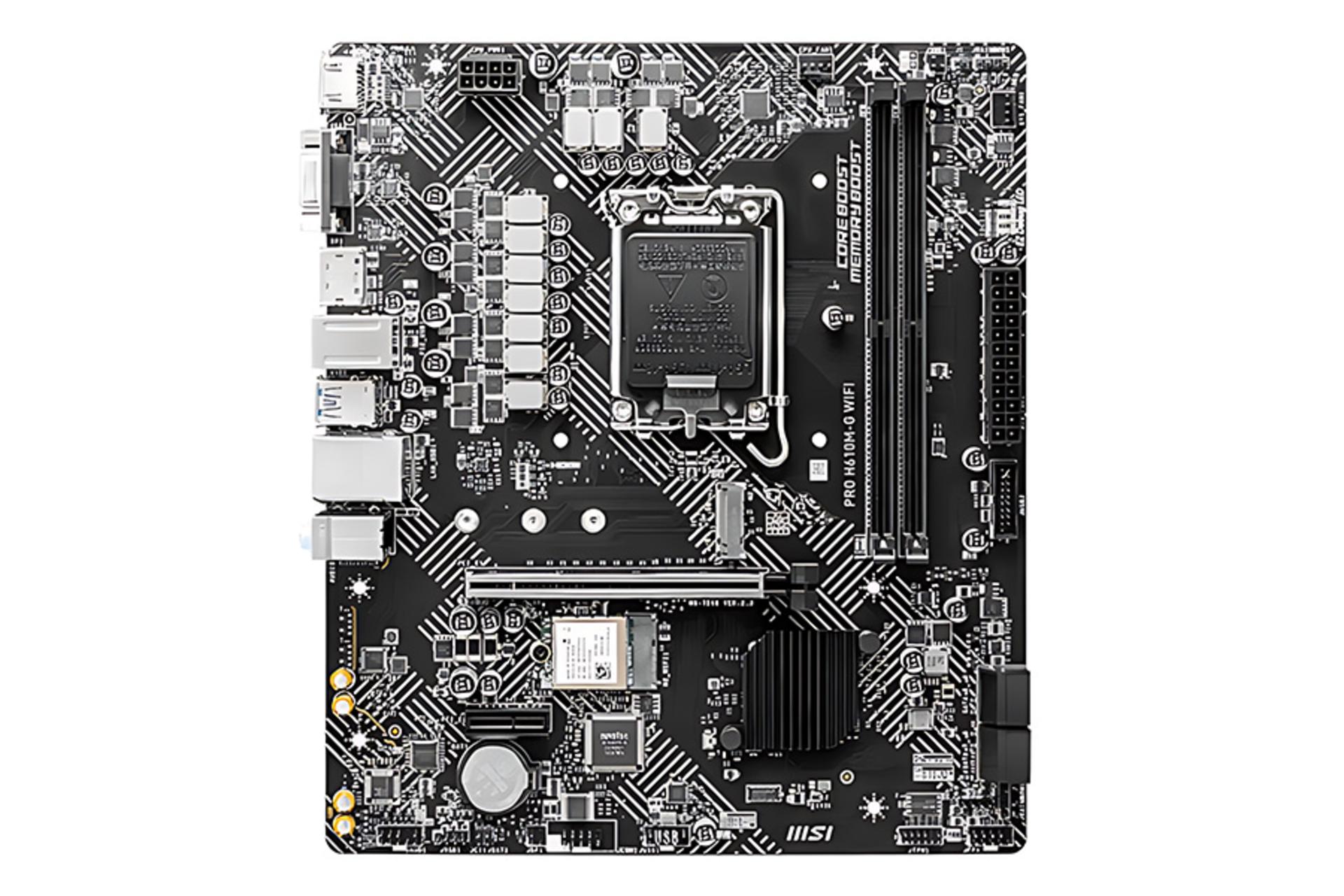 مادربرد ام اس آی MSI PRO H610M-G WIFI
