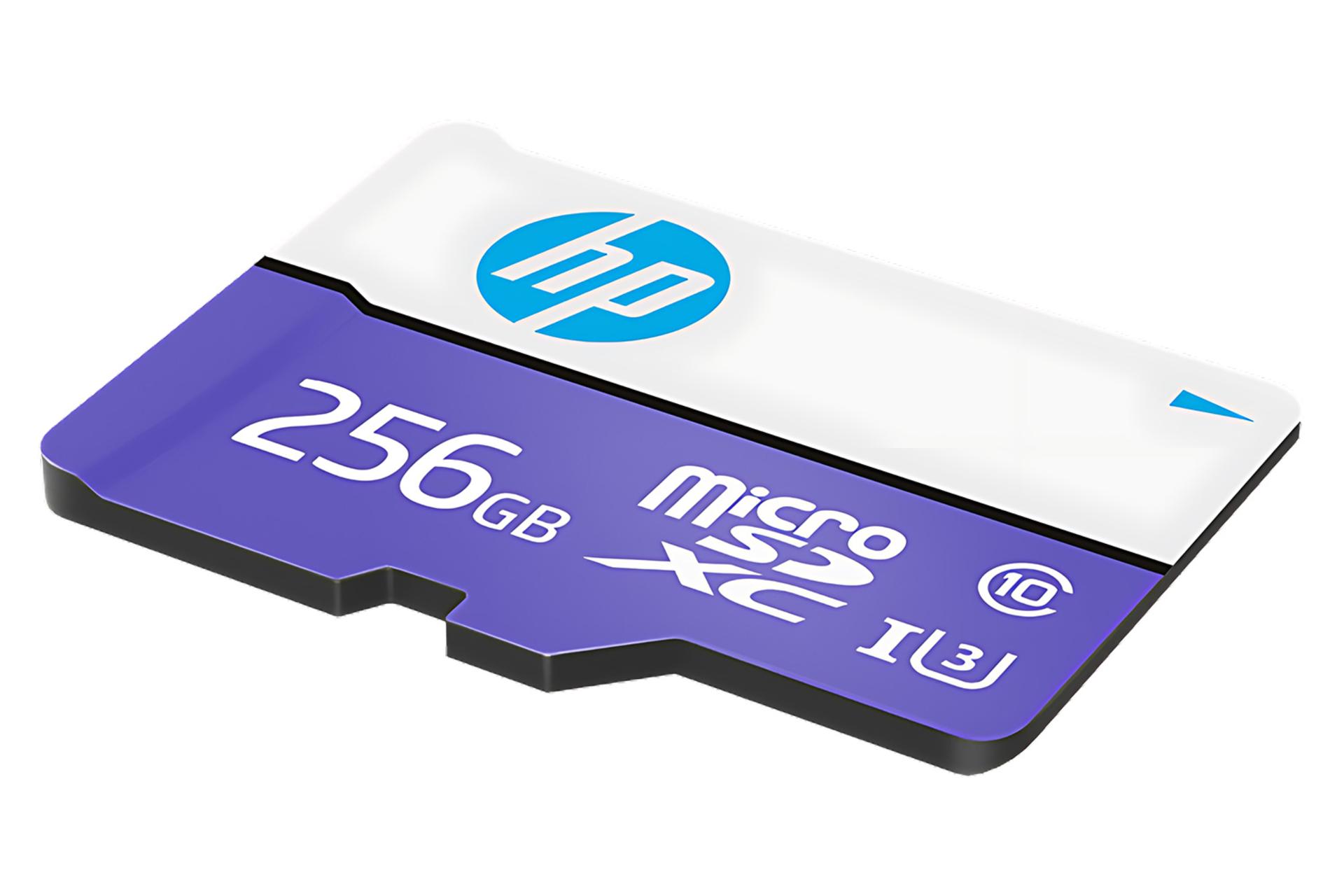 ضخامت کارت حافظه اچ پی HP mx330  microSDXC Class 10 UHS-I U3 256GB