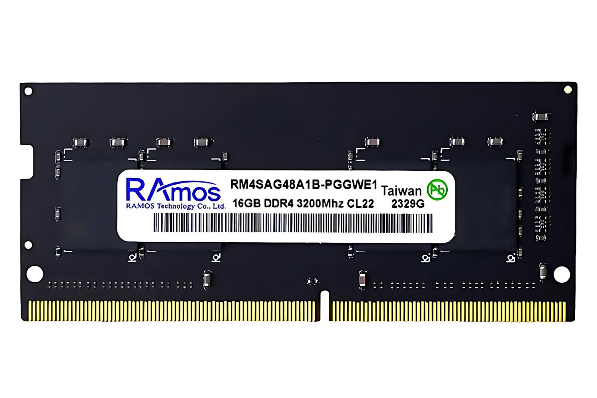 رم راموس Ramos RM4SAG48A1B-PGGWE1 16GB DDR4-3200 CL22