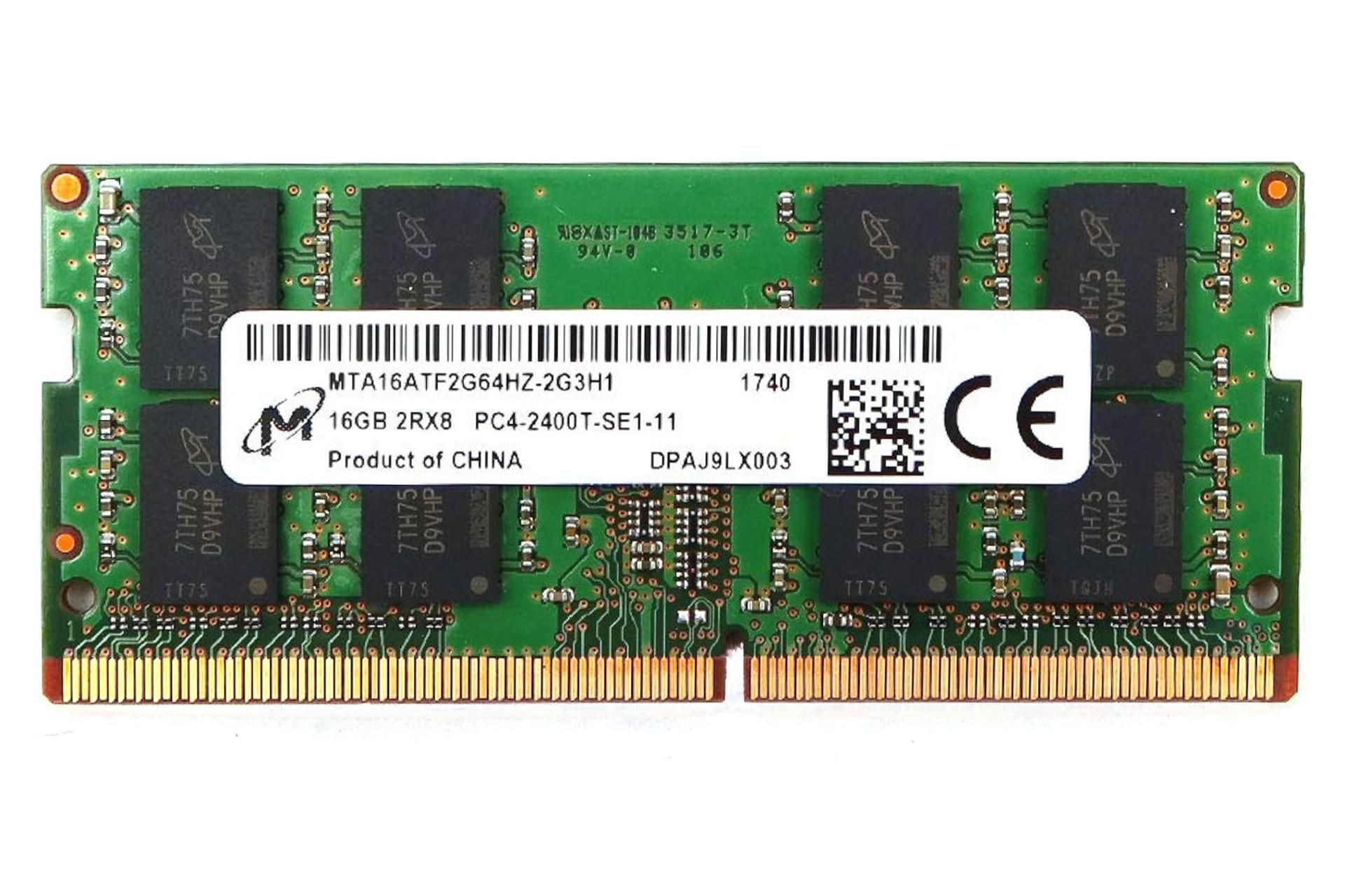 رم مایکرون Micron MTA16ATF2G64HZ-2G3H1 16GB DDR4-2400 CL17