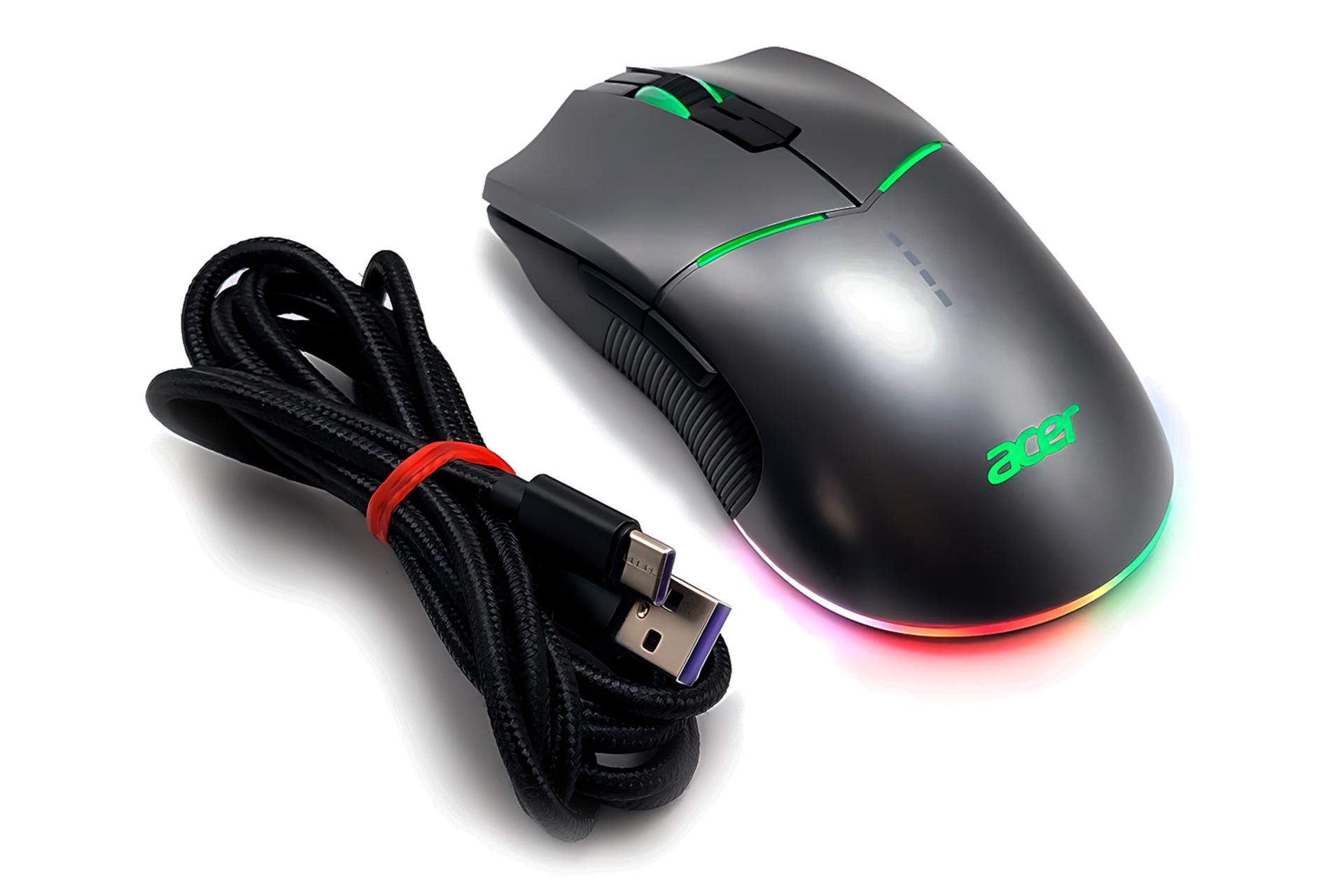 نمای کناری ماوس ایسر Acer OMR139
