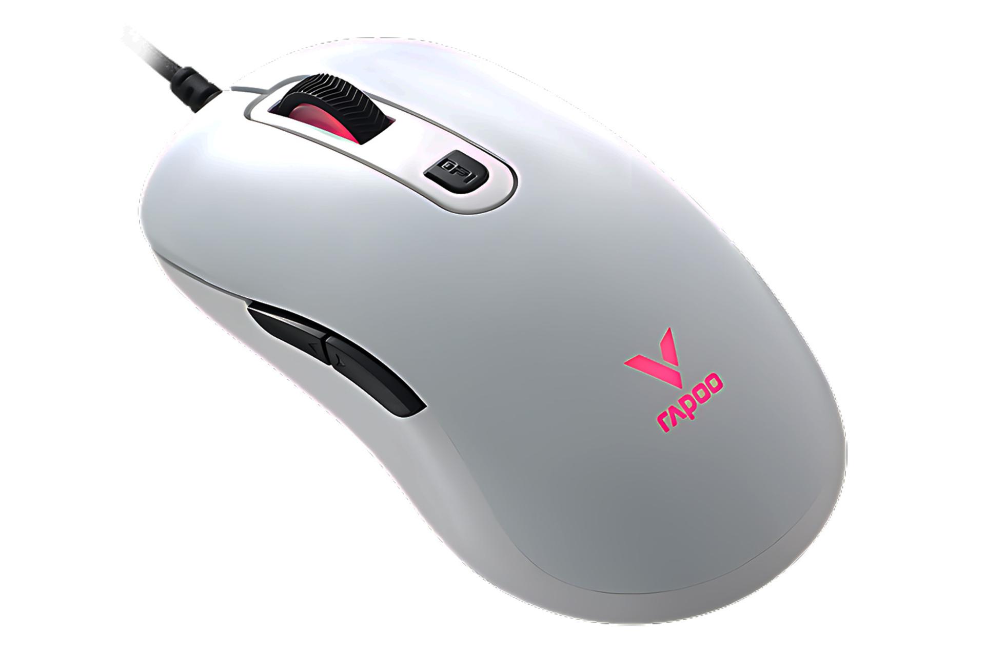 رنگ سفید ماوس رپو Rapoo V22S