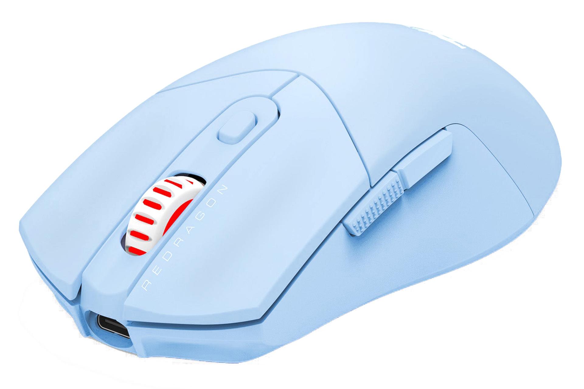 نمای جلوی رنگ آبی ماوس ردراگون Redragon ST4R PRO M917-PRO