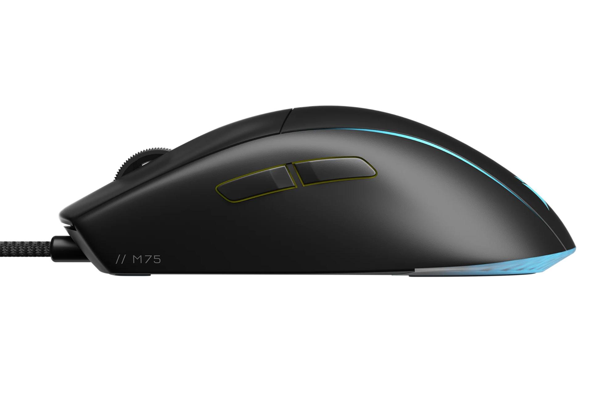 نمای چپ ماوس کورسیر Corsair M75