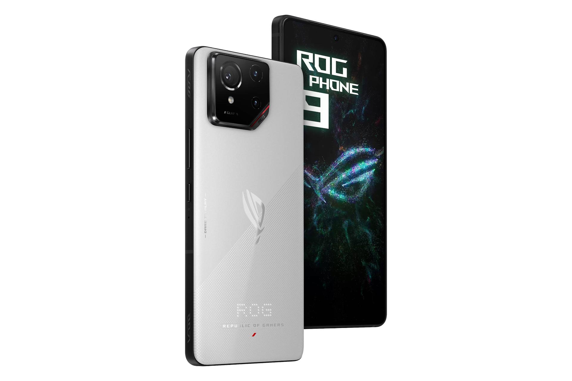 چینش دوربین گوشی موبایل ROG فون 9 ایسوس سفید / ASUS ROG Phone 9