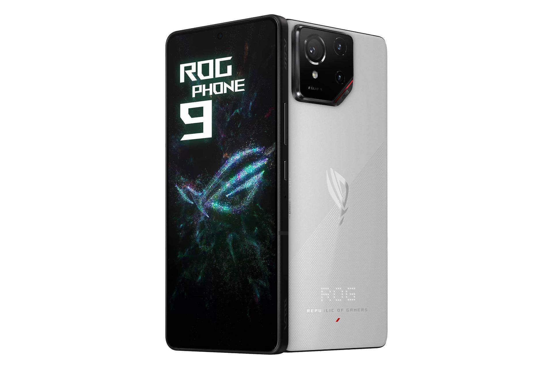 لبه های کناری گوشی موبایل ROG فون 9 ایسوس سفید / ASUS ROG Phone 9