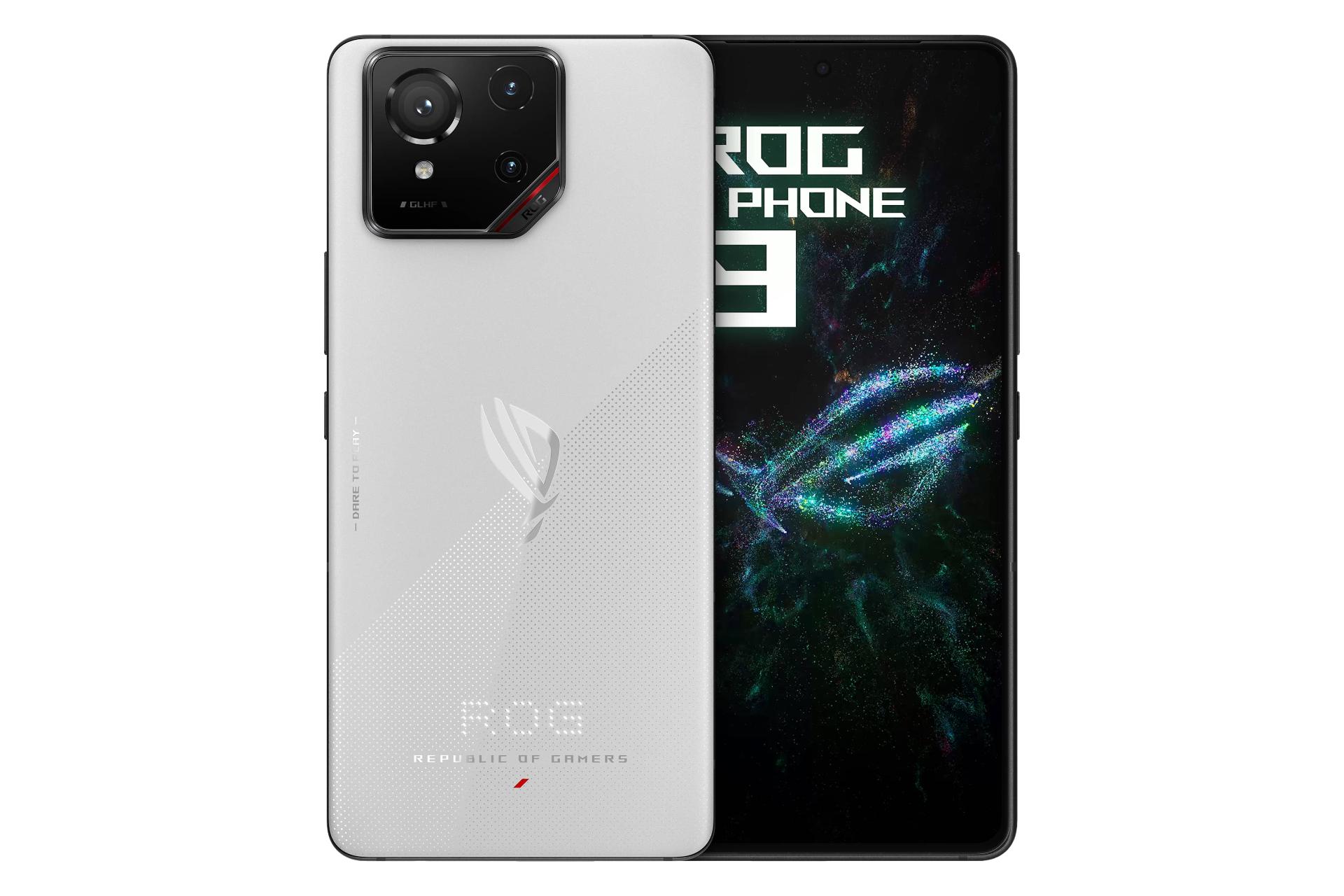 پنل جلو و پشت گوشی موبایل ROG فون 9 ایسوس سفید / ASUS ROG Phone 9