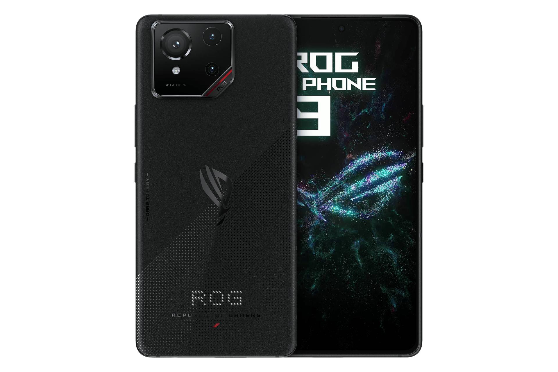 پنل جلو و پشت گوشی موبایل ROG فون 9 ایسوس مشکی / ASUS ROG Phone 9