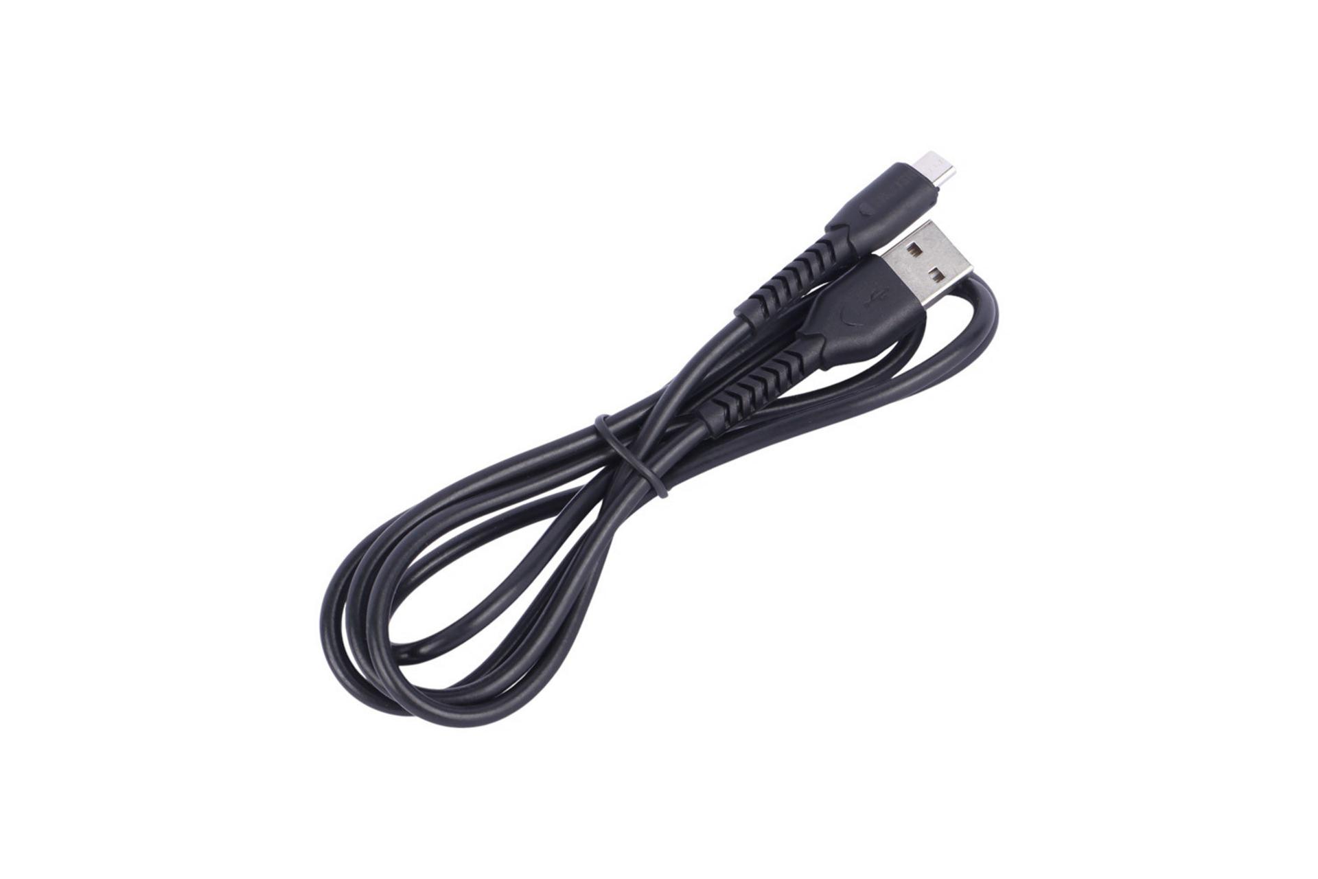 کابل شارژ USB شوش Type-A به Micro-USB مدل SH103A با طول 1.1 متر رنگ مشکی