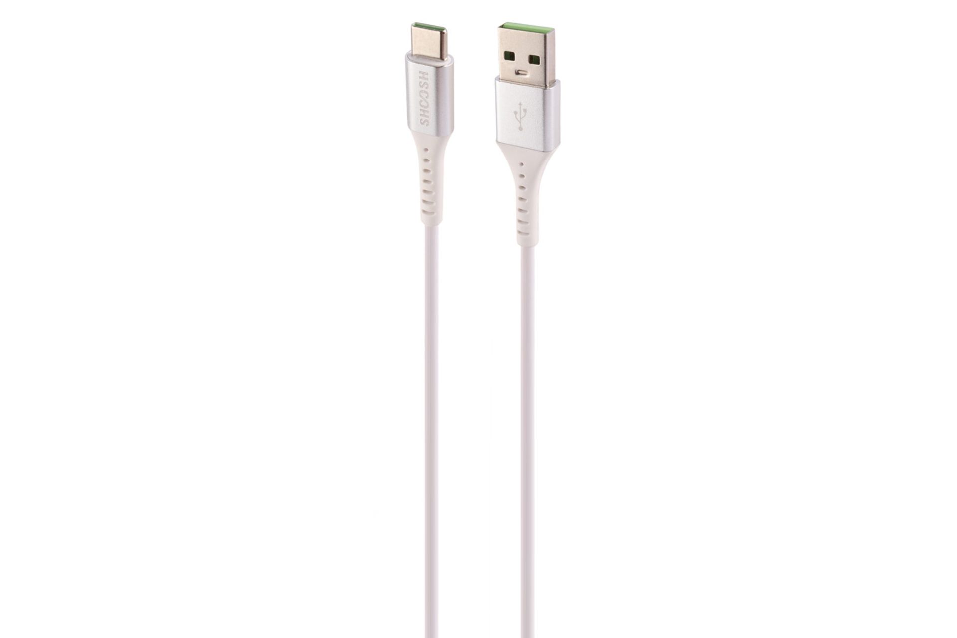 کانکتور و اتصال کابل شارژ USB شوش Type-A به Type-C مدل SH65C با طول 1.1 متر