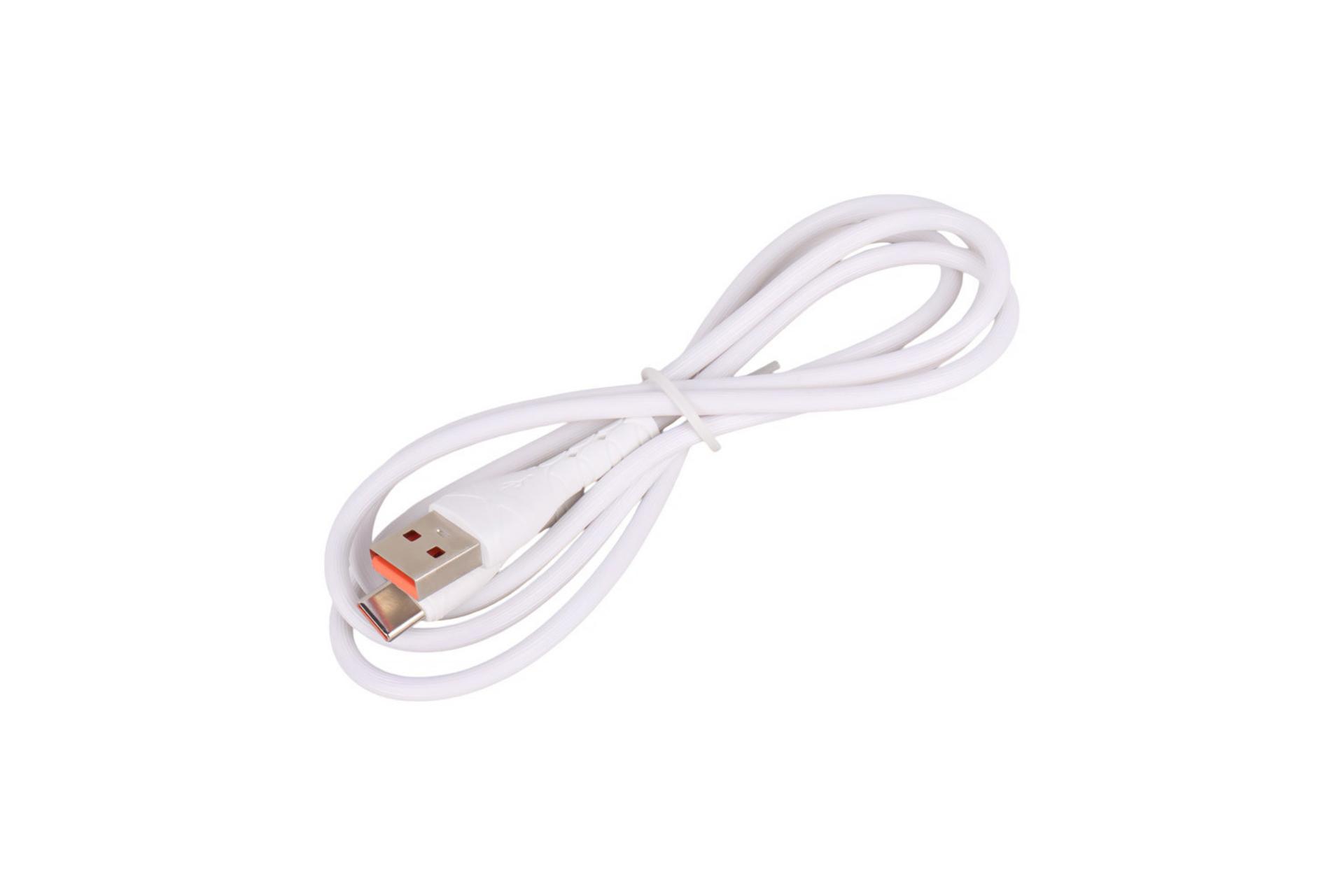کابل شارژ USB شوش Type-A به Type-C مدل SH207C با طول 1.1 متر رنگ سفید