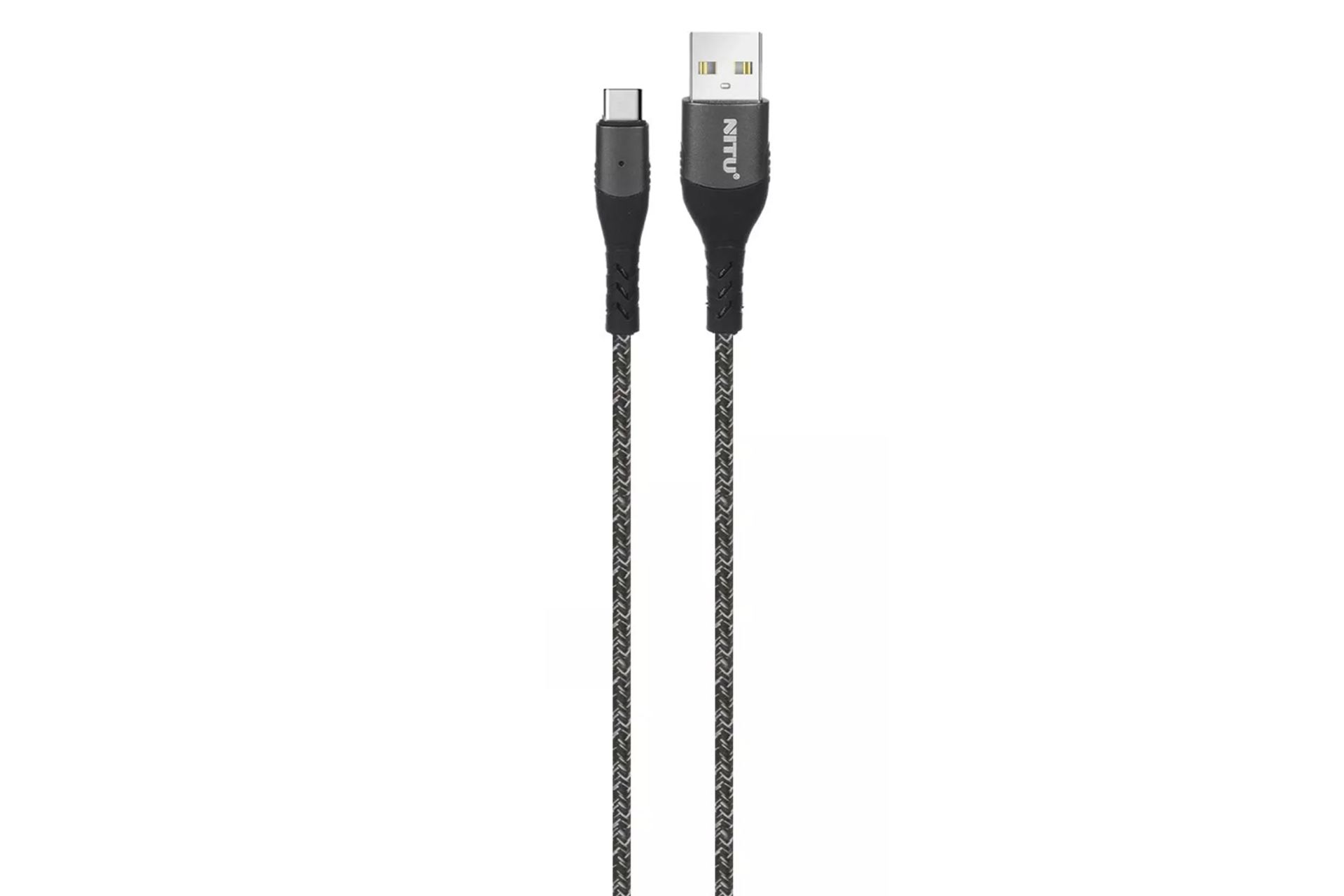 کابل شارژ USB نیتو Type-A به Type-C مدل NC132GY با طول 1.2 متر
