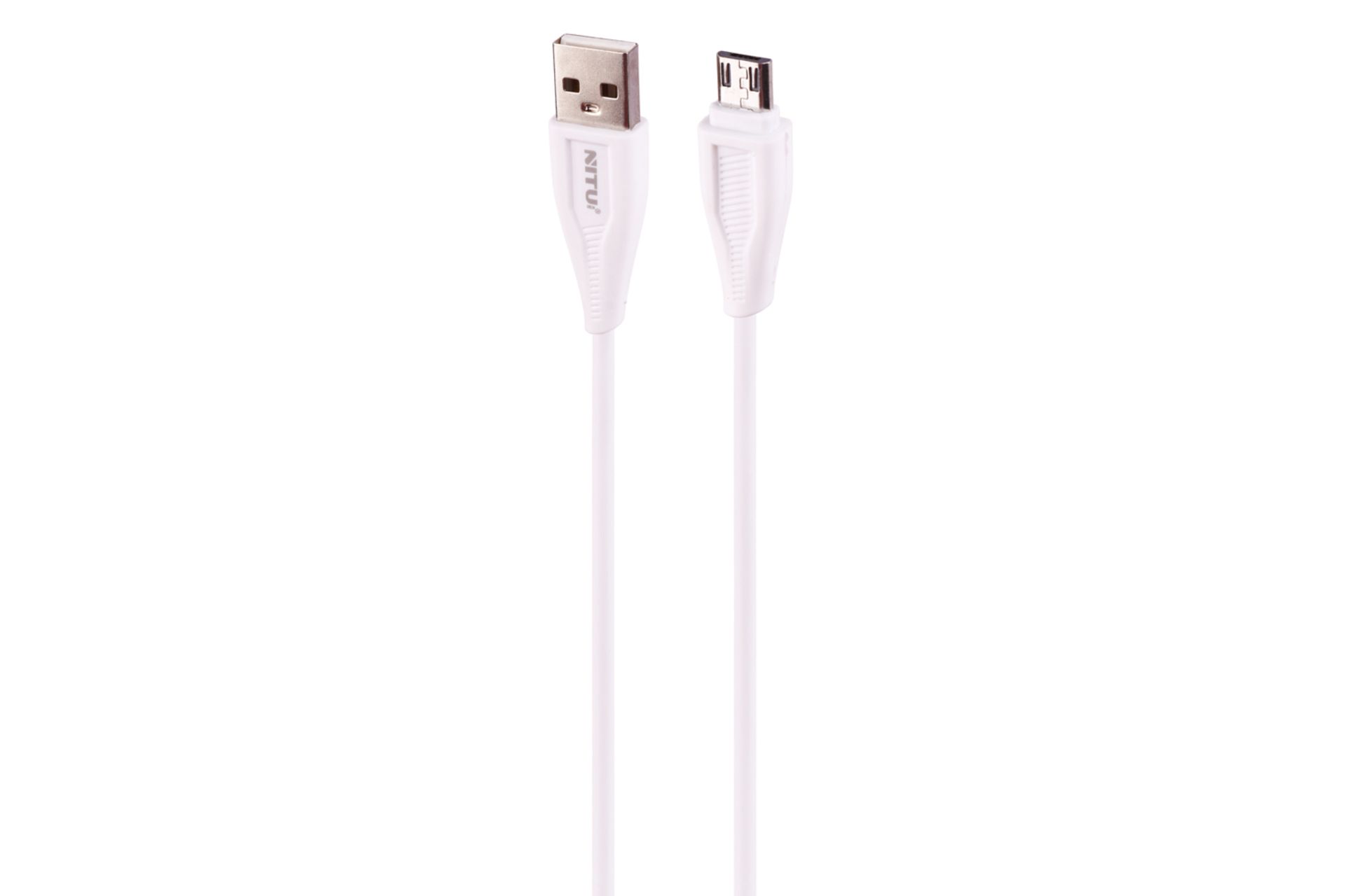 کابل شارژ USB نیتو Type-A به Micro-USB مدل NT-UC042 با طول 1 متر رنگ سفید