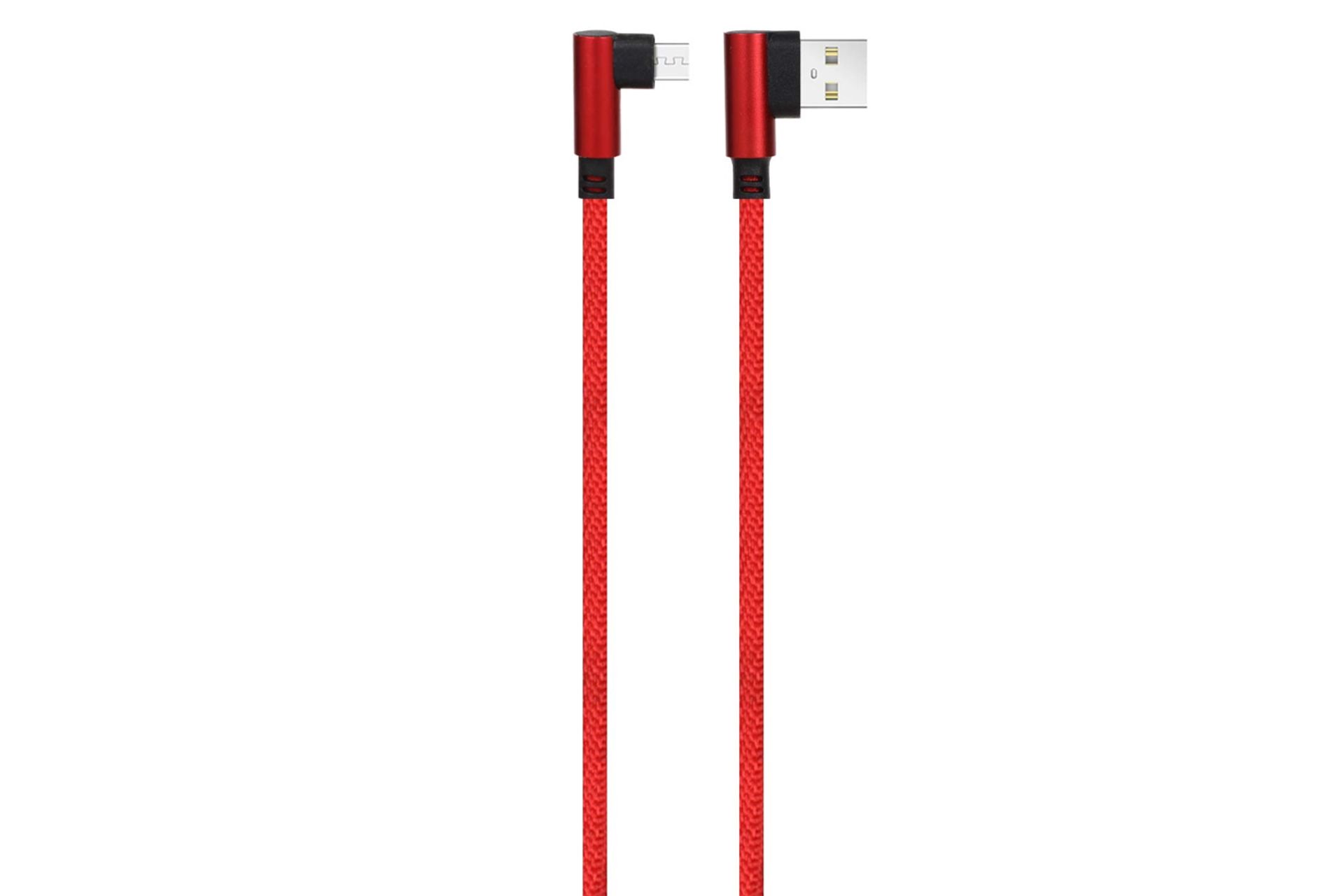 کابل شارژ USB میلر Type-A به Micro-USB مدل CA-1154 با طول 3 متر رنگ قرمز