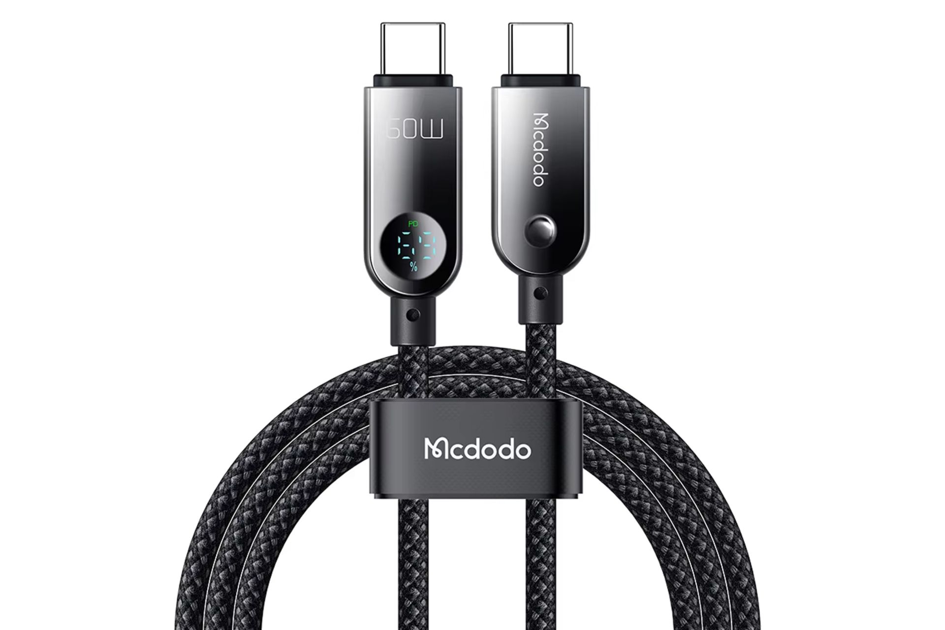 کابل شارژ USB مک دودو Type-C به Type-C مدل CA-478 با طول 1.2 متر رنگ مشکی