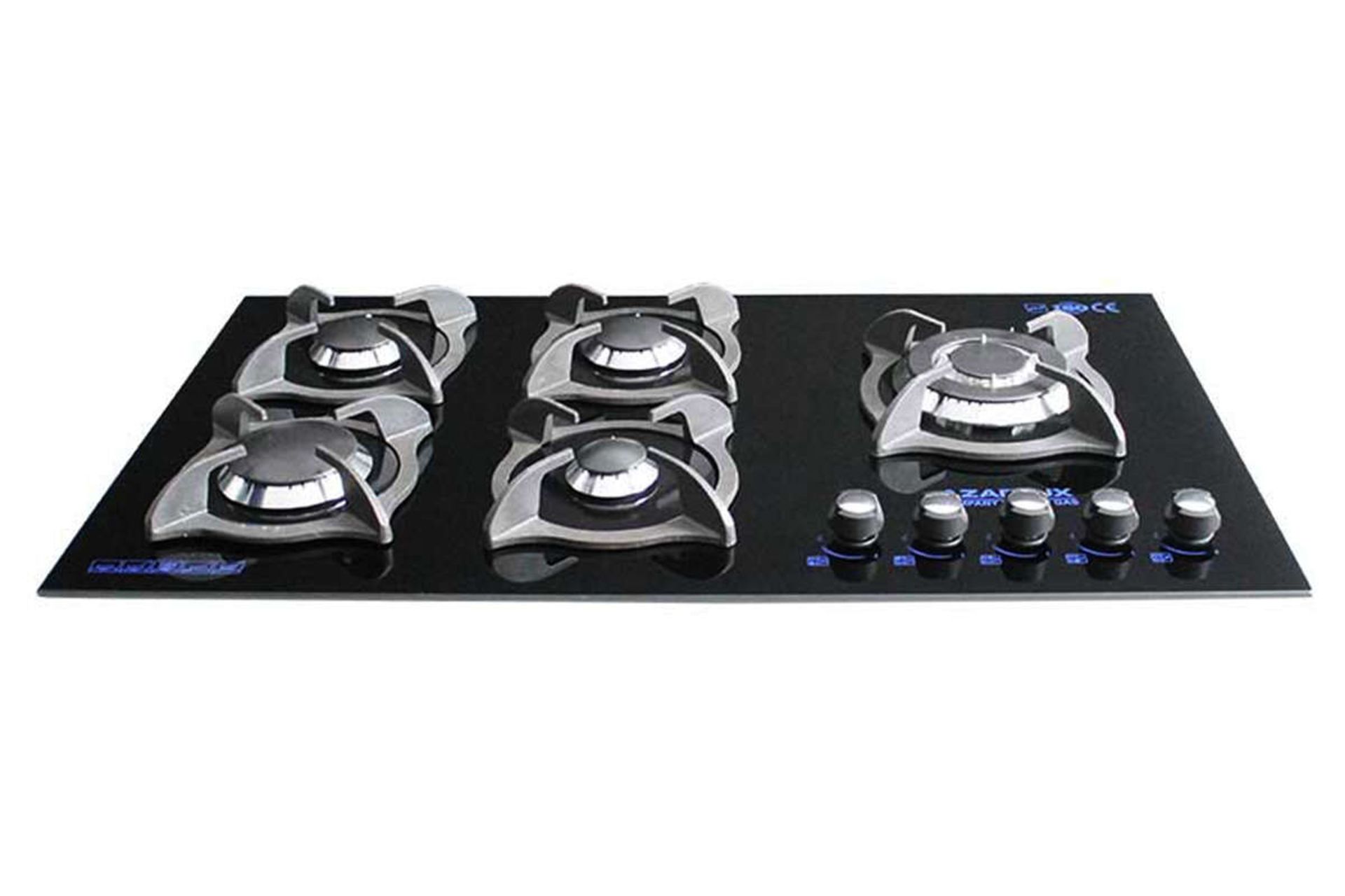 نمای جلوی اجاق گاز صفحه ای آذرلوکس G05ME-S4B