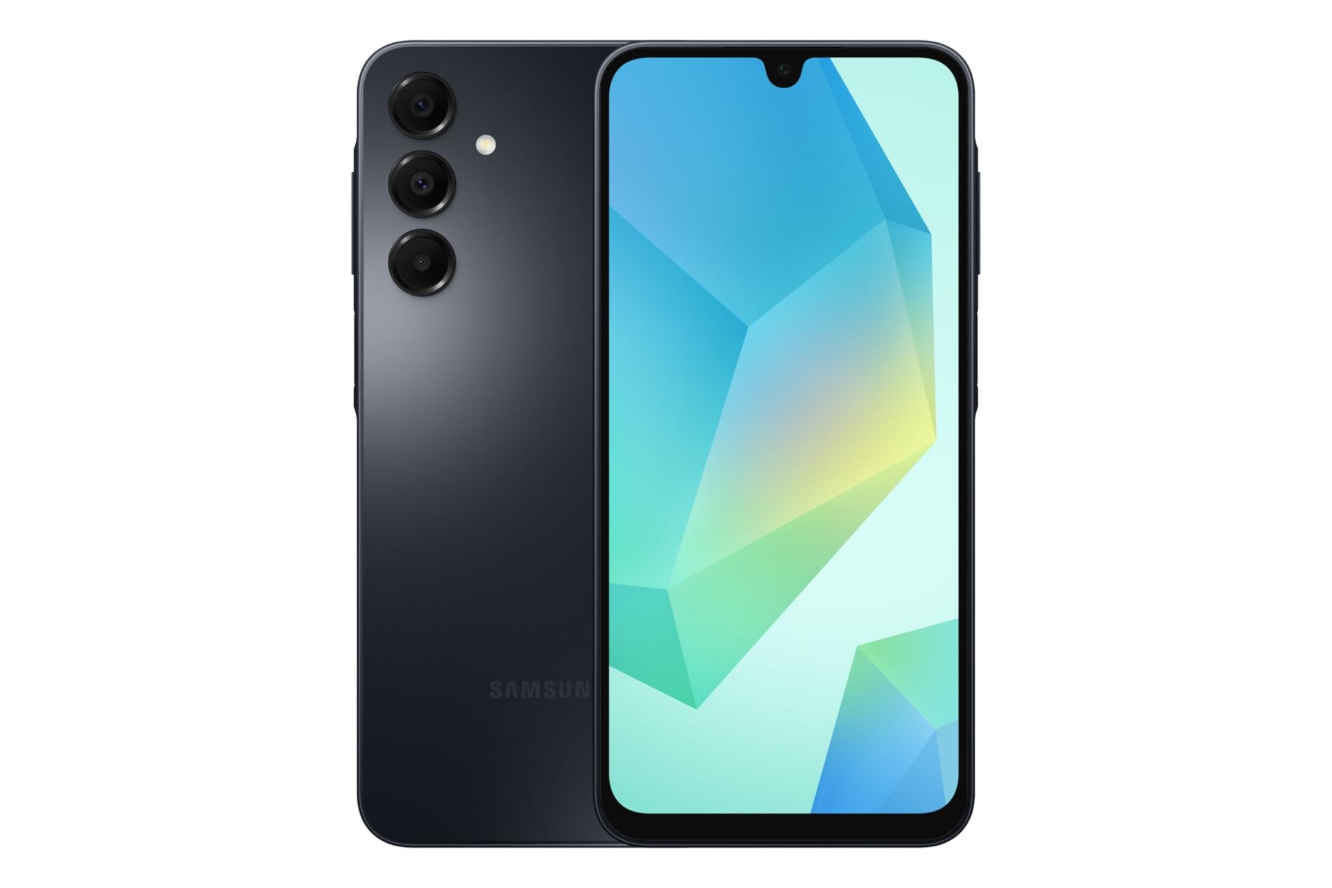 پنل جلو و پشت گوشی موبایل گلکسی A16 سامسونگ 4G مشکی / Samsung Galaxy A16 4G