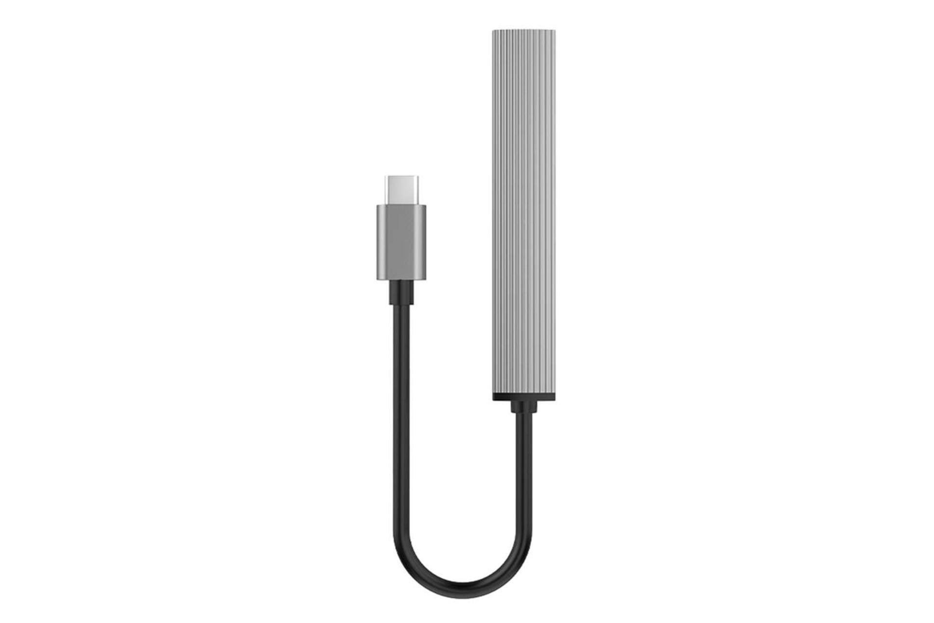 مرجع متخصصين ايران نماي بالاي هاب USB-C اوريكو 4 پورت مدل AH-13