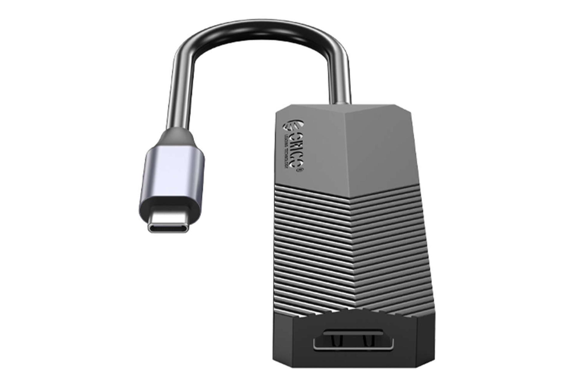مرجع متخصصين ايران درگاه HDMI هاب USB-C اوريكو 4 پورت مدل MDK-4P