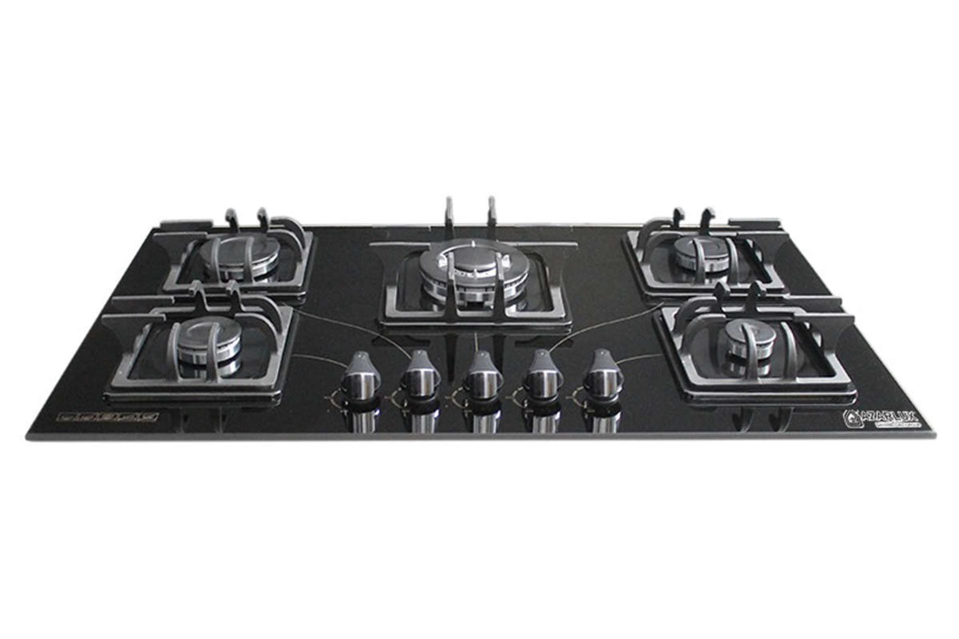 نمای جلوی اجاق گاز صفحه ای آذرلوکس G05NE-C2B