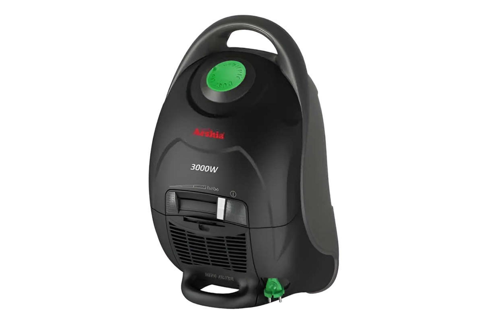 نمای جلوی جاروبرقی ارشیا VC-4300 رنگ مشکی