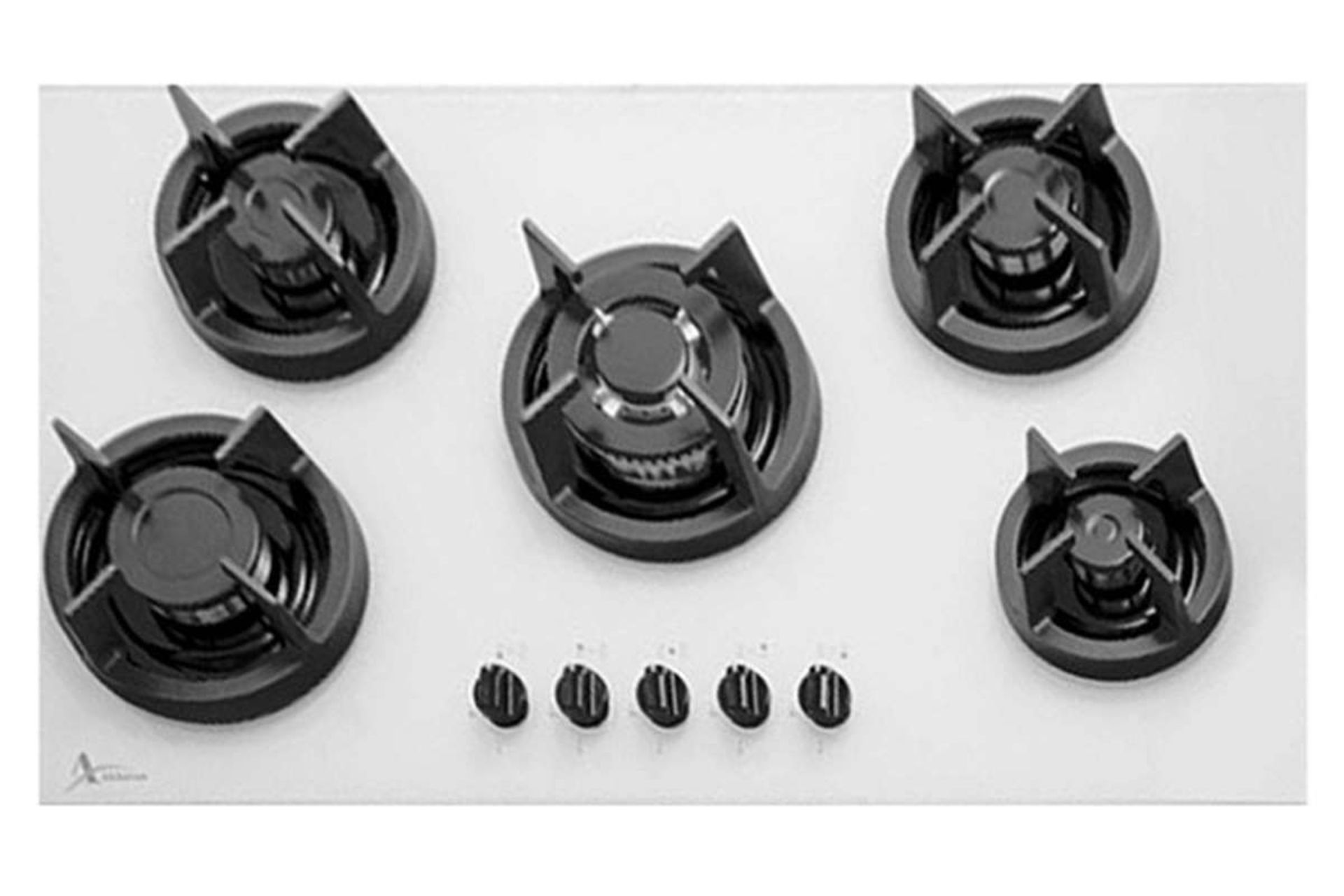 نمای بالای اجاق گاز صفحه ای اخوان Gi142