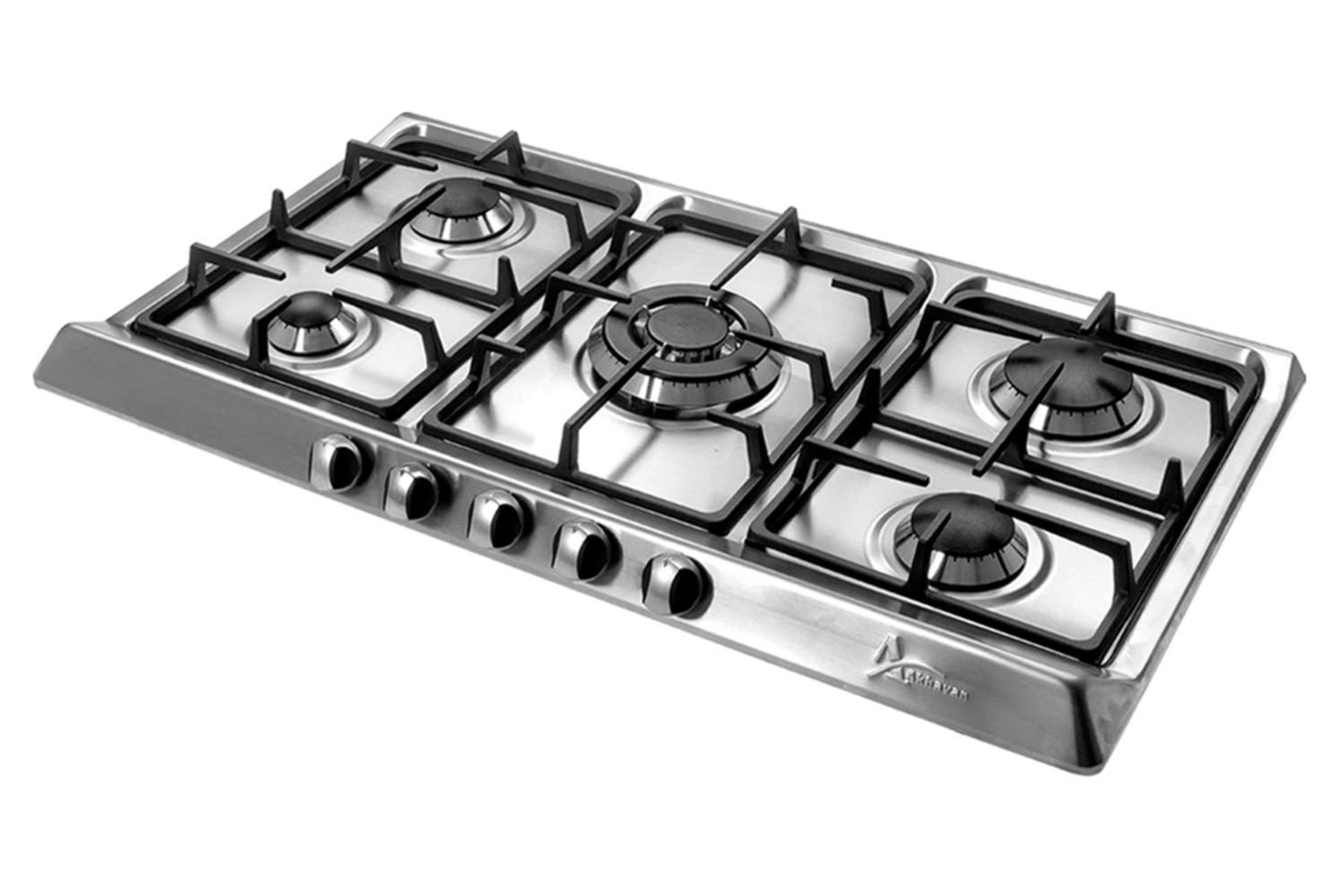 نمای سمت راست اجاق گاز صفحه ای اخوان V5