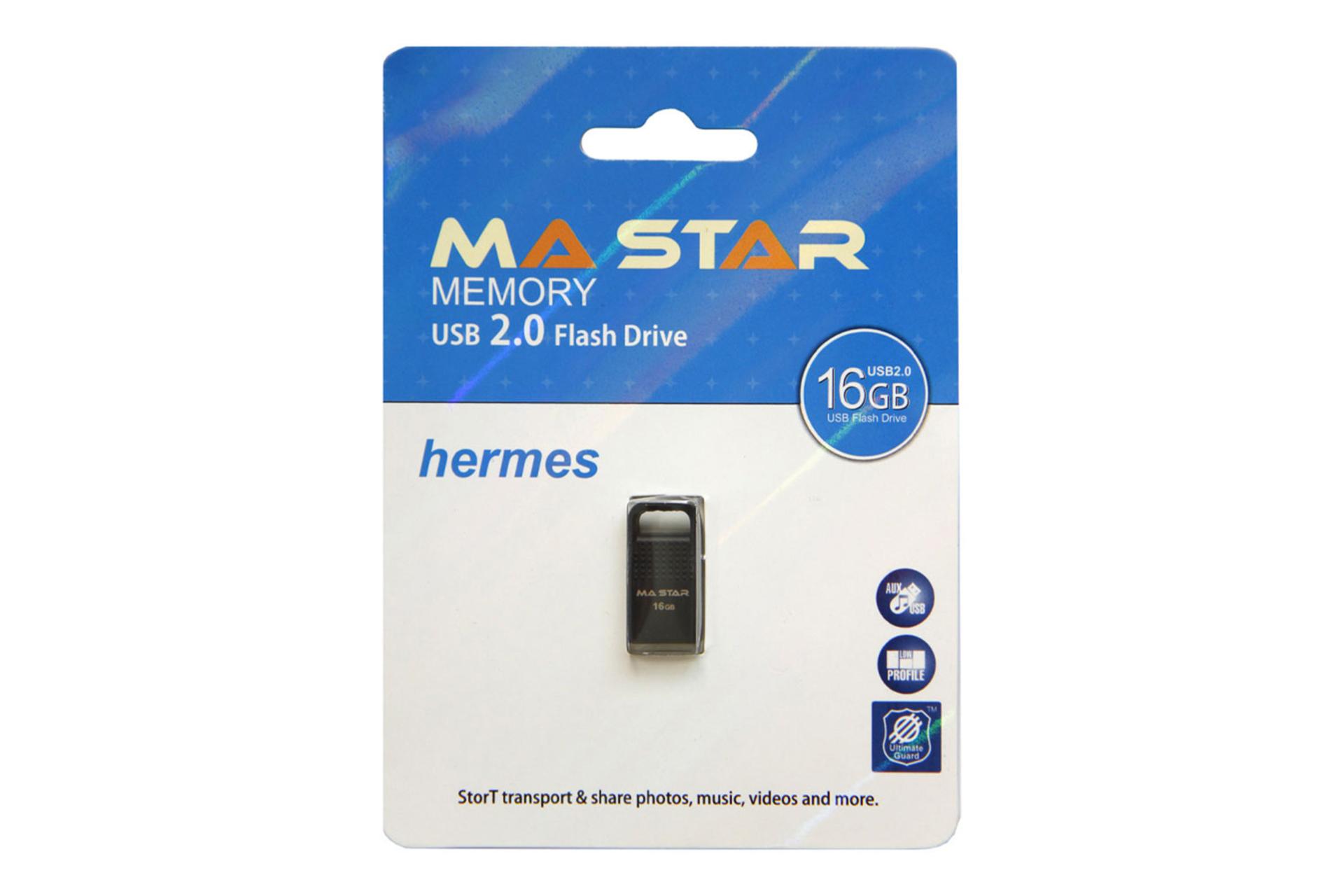 جعبه فلش مموری ام ای استار MA Star Hermes 16GB USB 2.0