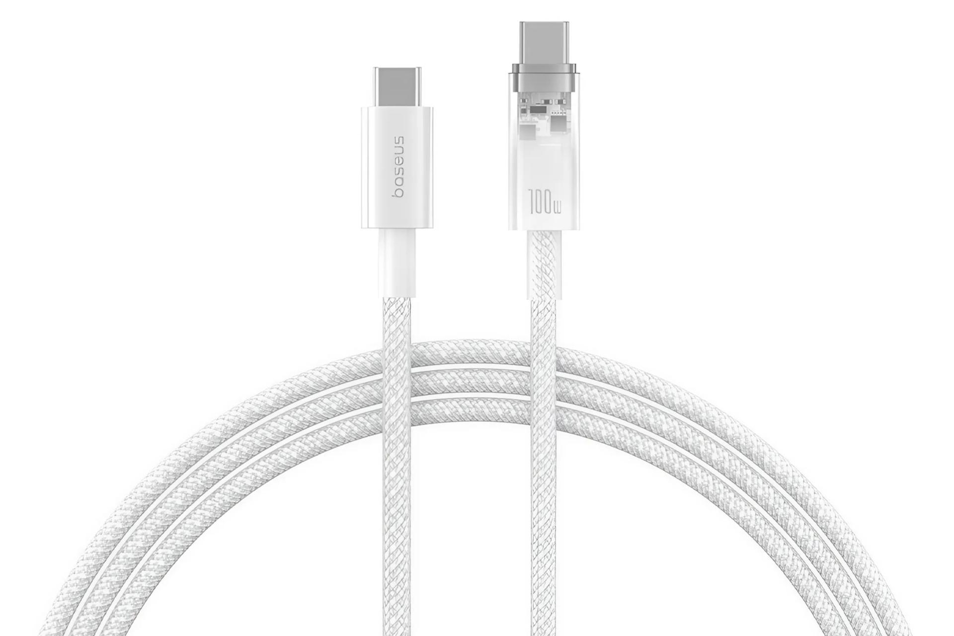 کابل شارژ USB باسئوس Type-C به Type-C مدل Baseus Explorer Series با طول 1 متر