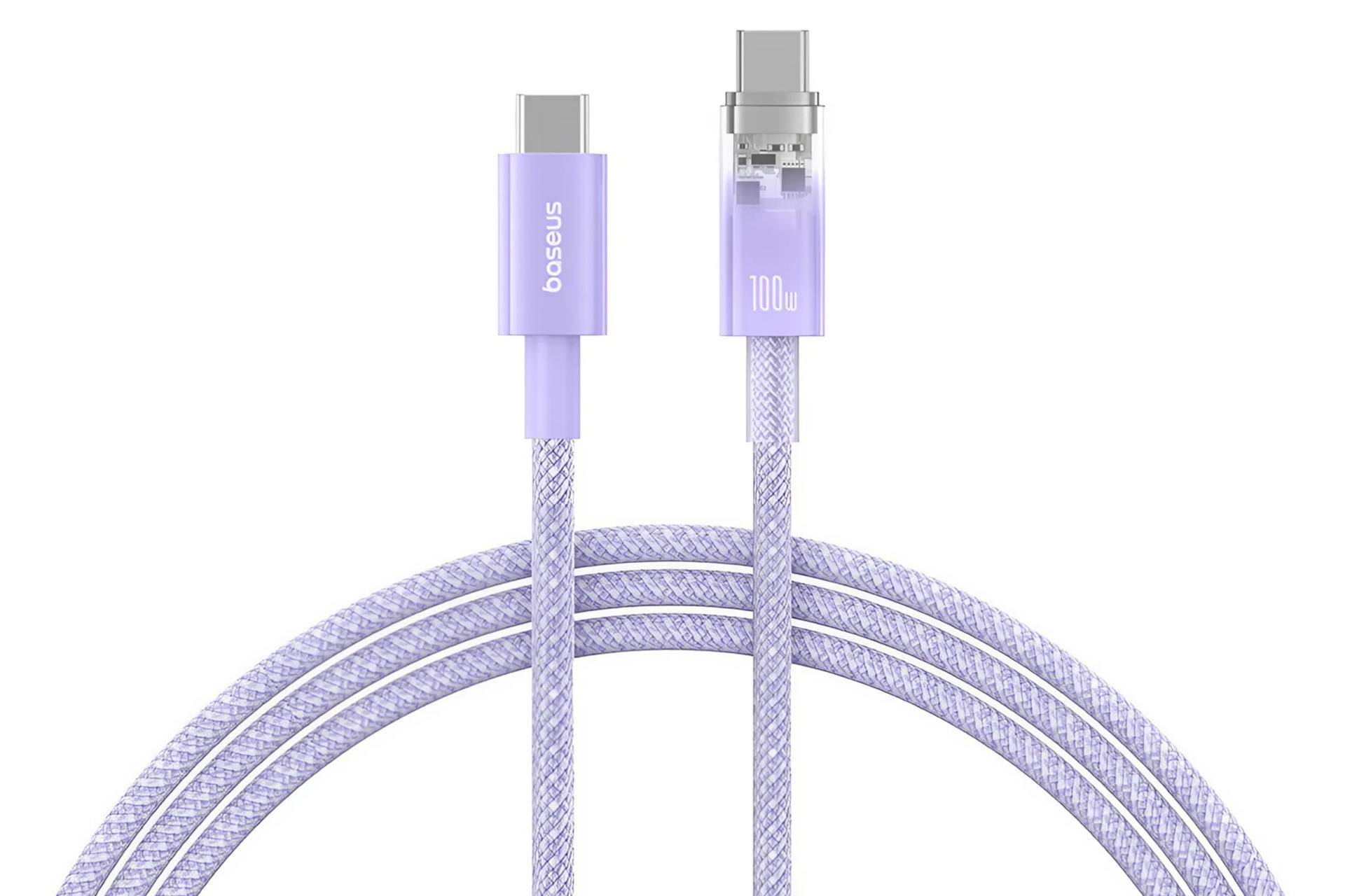 کابل شارژ USB باسئوس Type-C به Type-C مدل Baseus Explorer Series با طول 1 متر