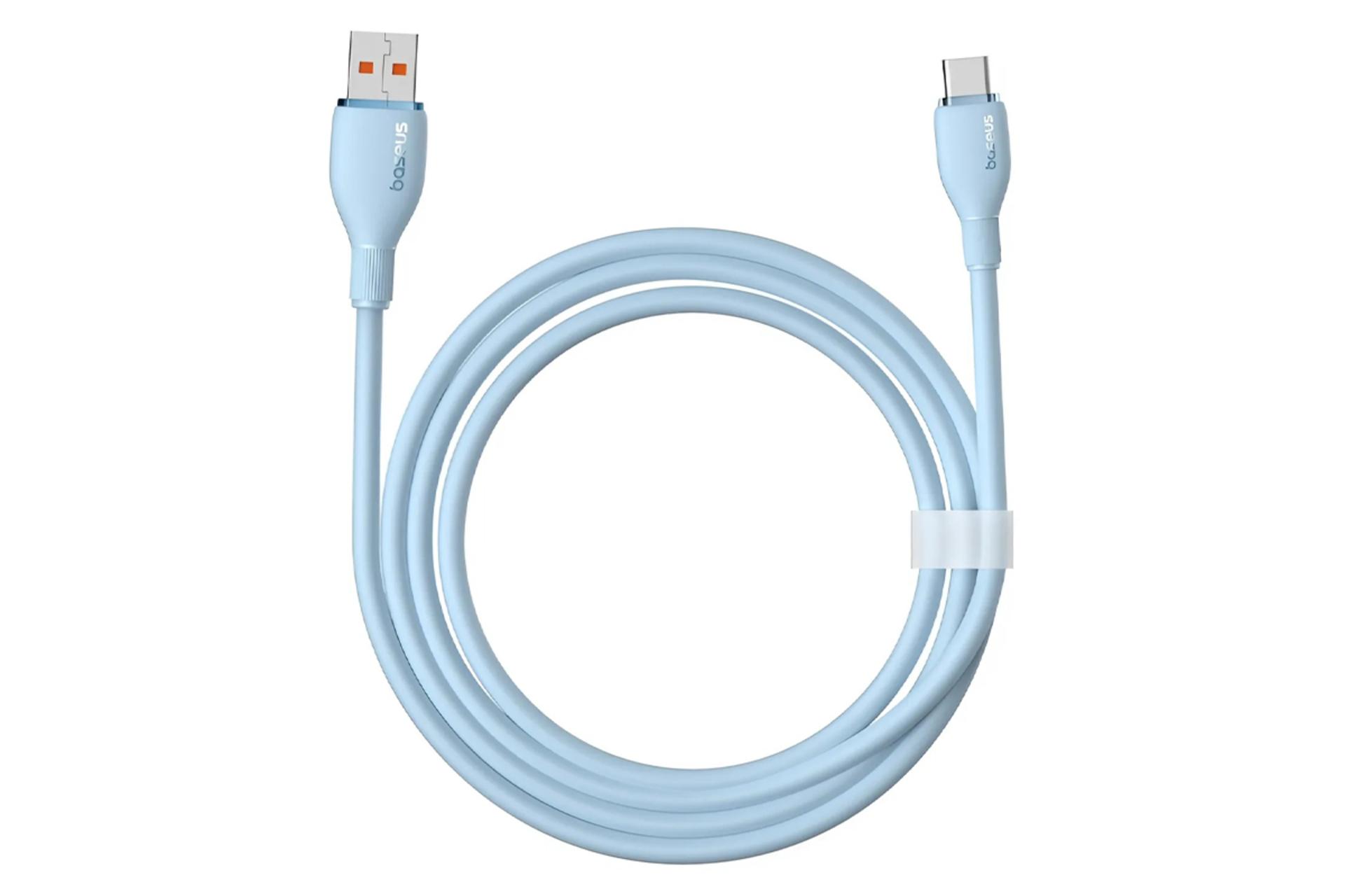مرجع متخصصين ايران كابل شارژ USB باسئوس Type-A به Type-C مدل Pudding Series با طول 1.2 متر