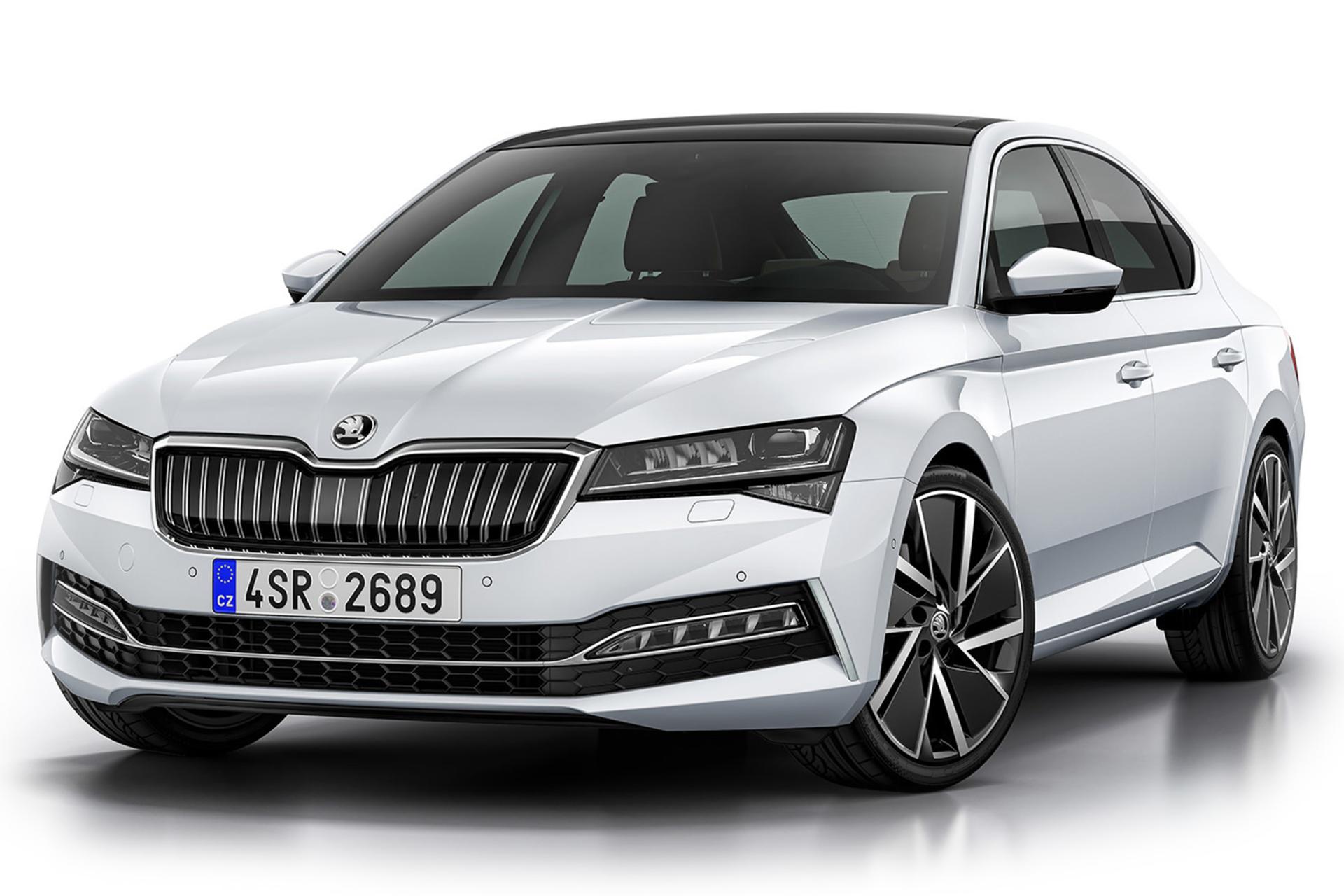 خودرو اشکودا سوپرب Skoda Superb 2023 نمای جلو