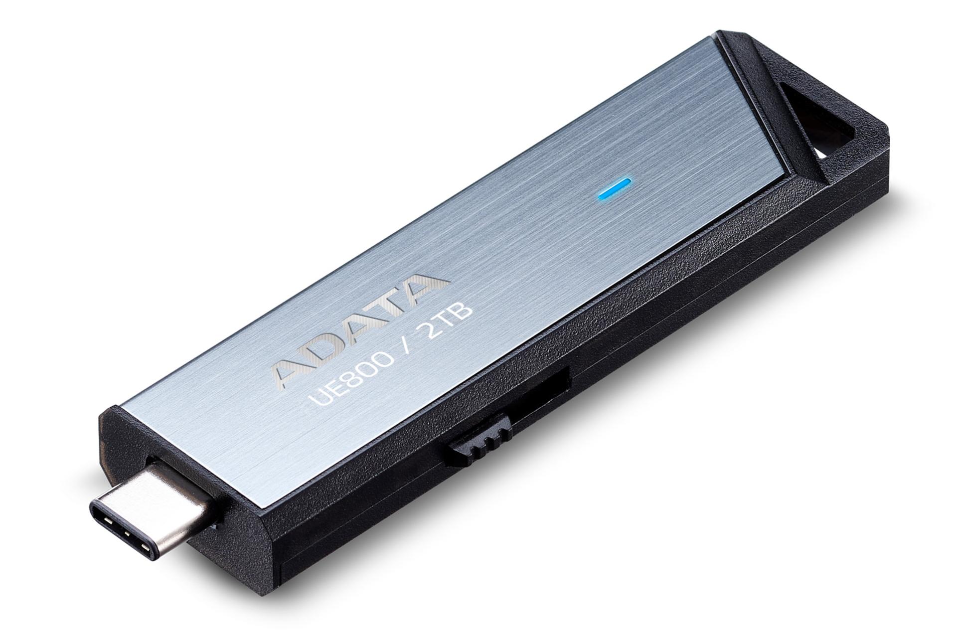 ضخامت فلش مموری ای دیتا ADATA UE800 2TB USB 3.2