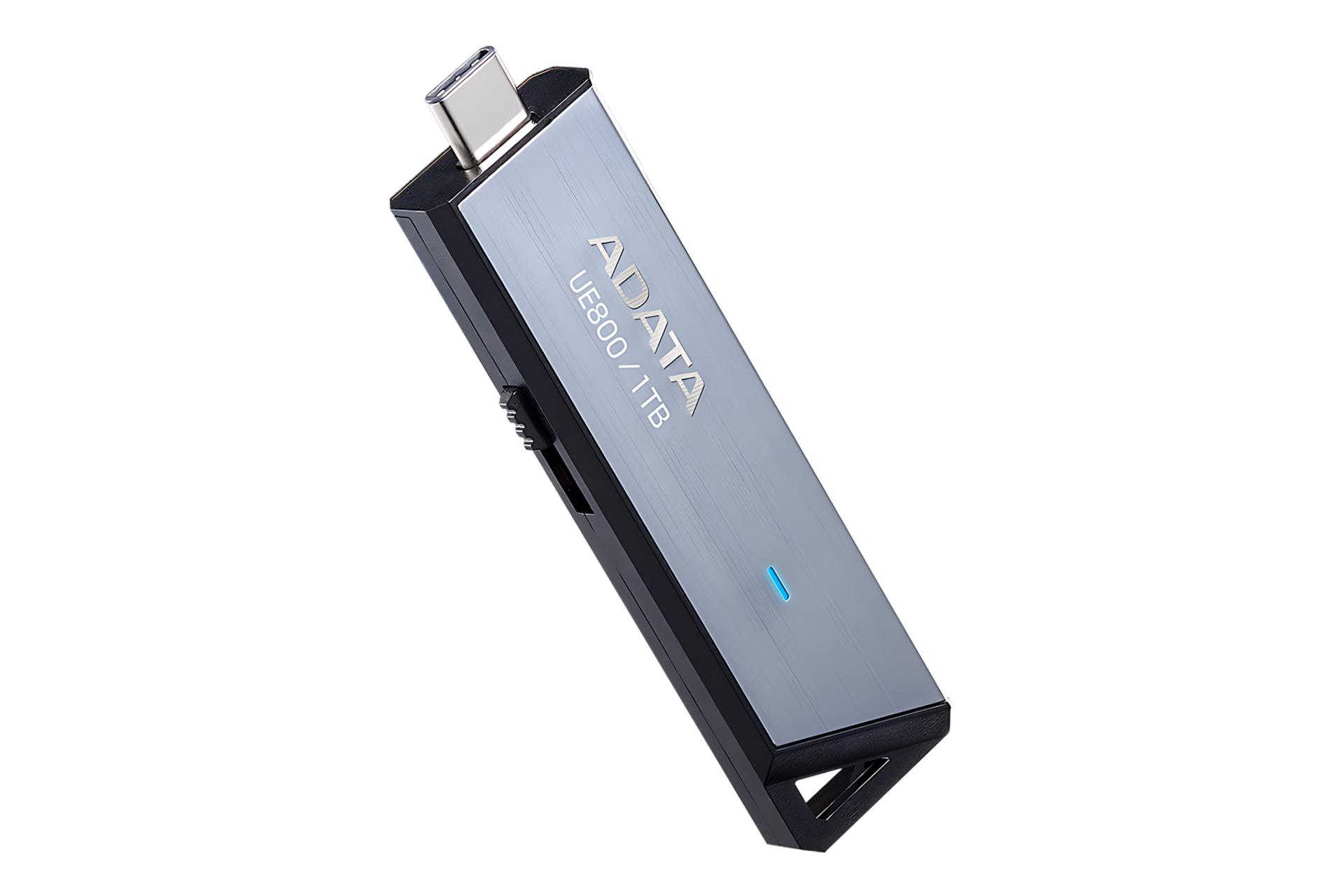 نمای کناری فلش مموری ای دیتا ADATA UE800 1TB USB 3.2