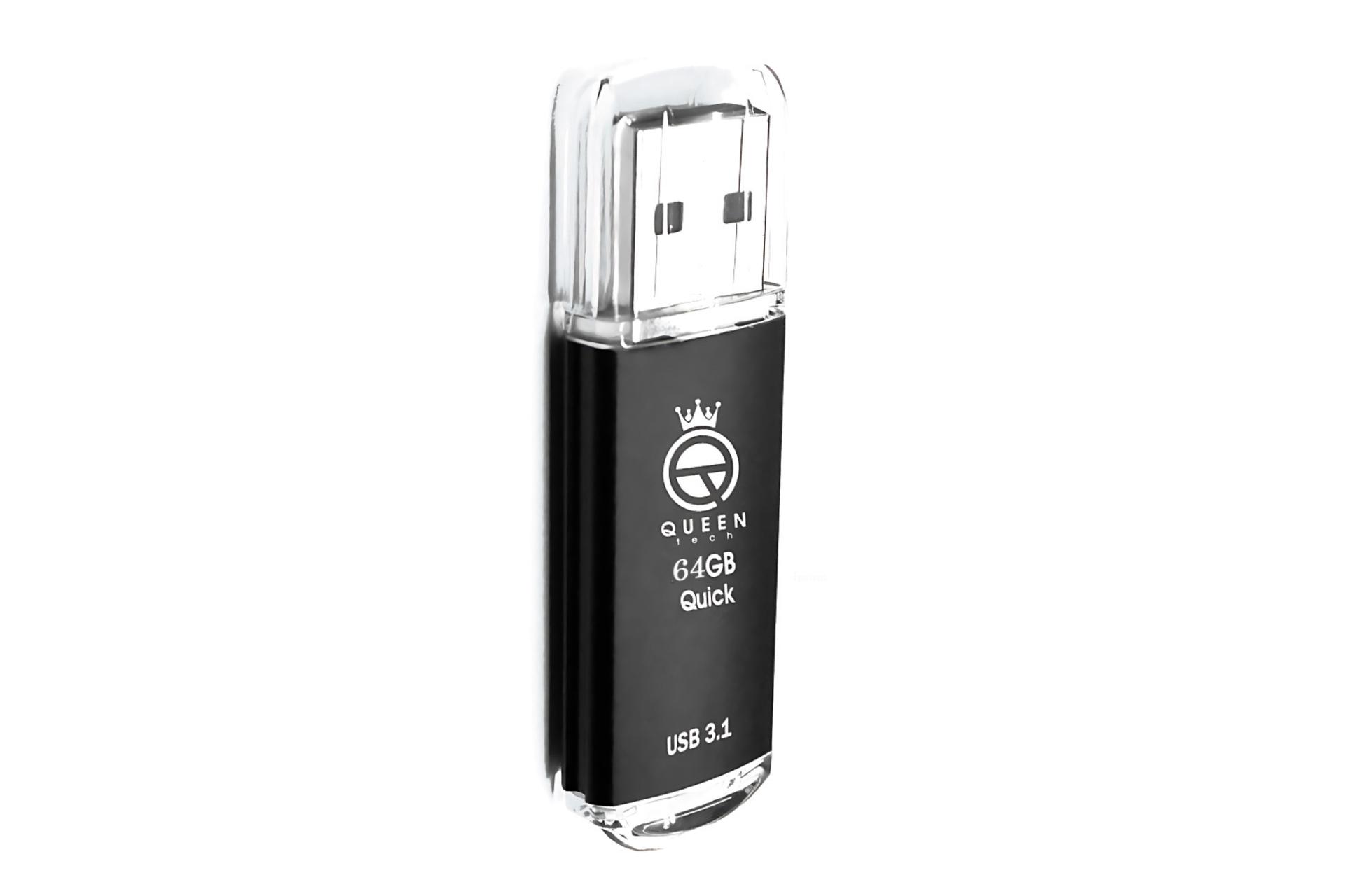 فلش مموری کوئین تک Queen Tech QUICK 64GB USB 3.1