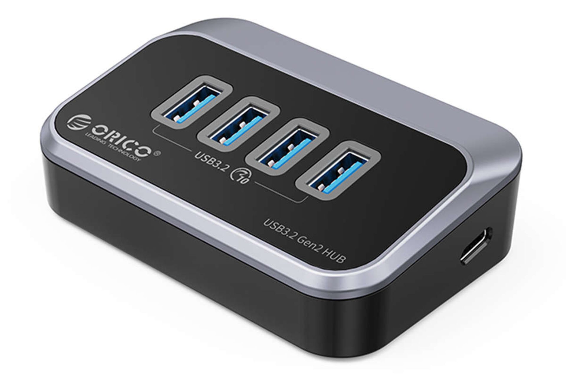 نمای سمت راست هاب USB-C اوریکو 4 پورت مدل M34A-G2