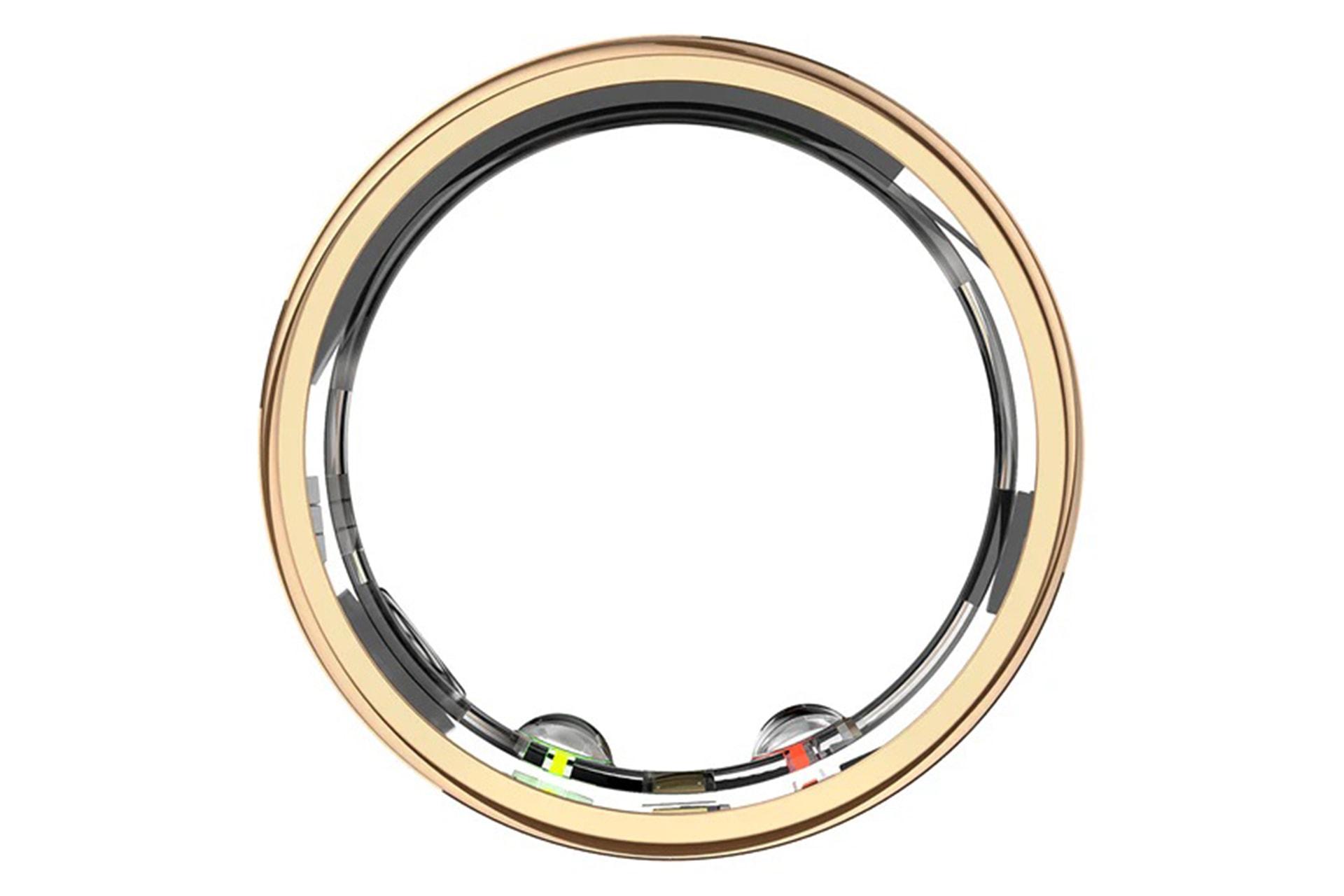 نمای جانبی حلقه هوشمند تی سی اچ TCH iRing R10 طلایی