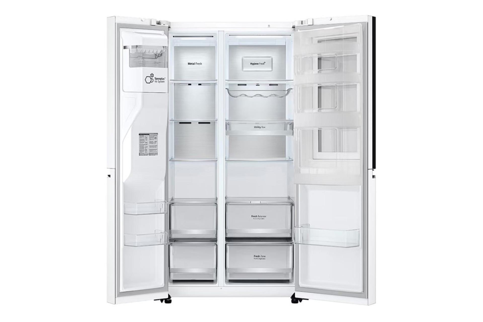 یخچال فریزر ال جی LG GR-X260JQGW نمای داخل