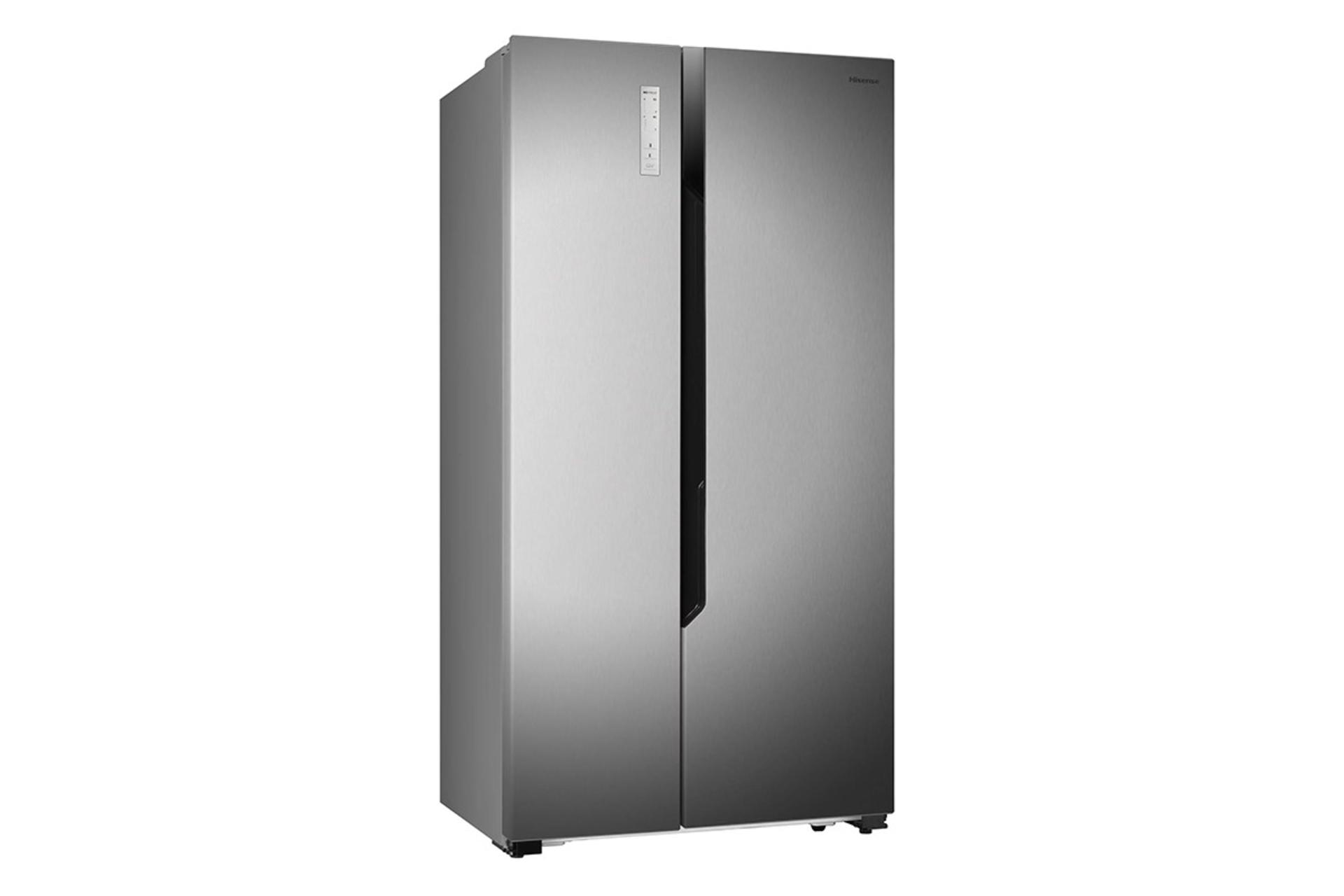 یخچال فریزر هایسنس Hisense RS670N4BC2 نمای جلو و چپ