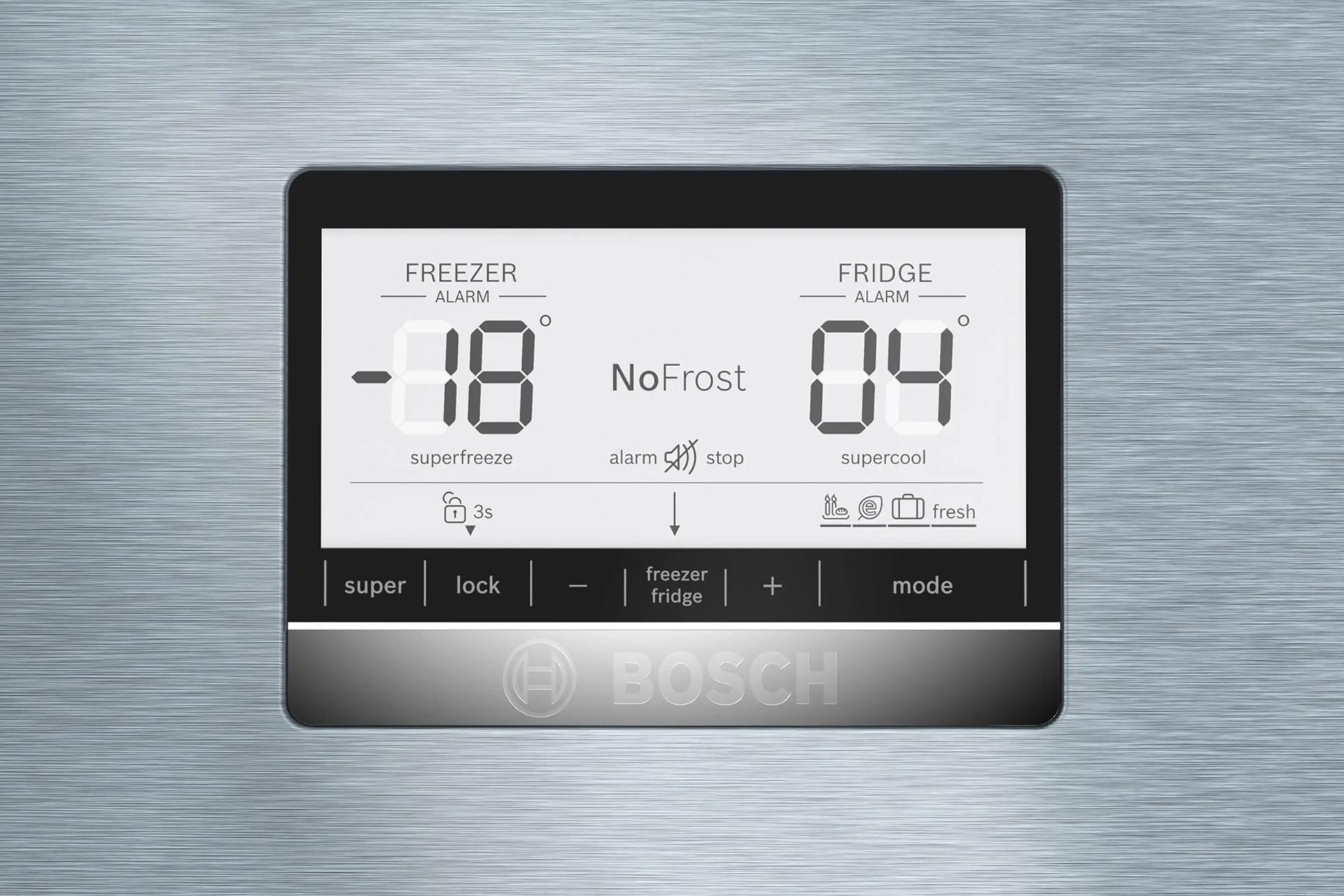 یخچال فریزر بوش Bosch KGD86AI31U نمای پنل کنترل