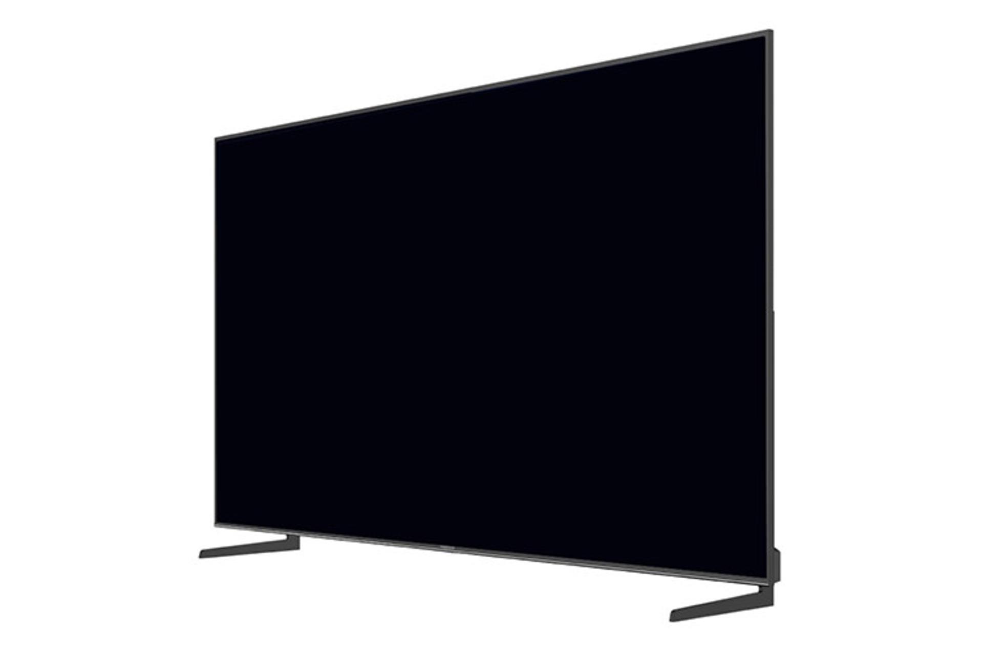 تلویزیون جی پلاس Gplus SQ848N نمای جلو و راست صفحه نمایش خاموش