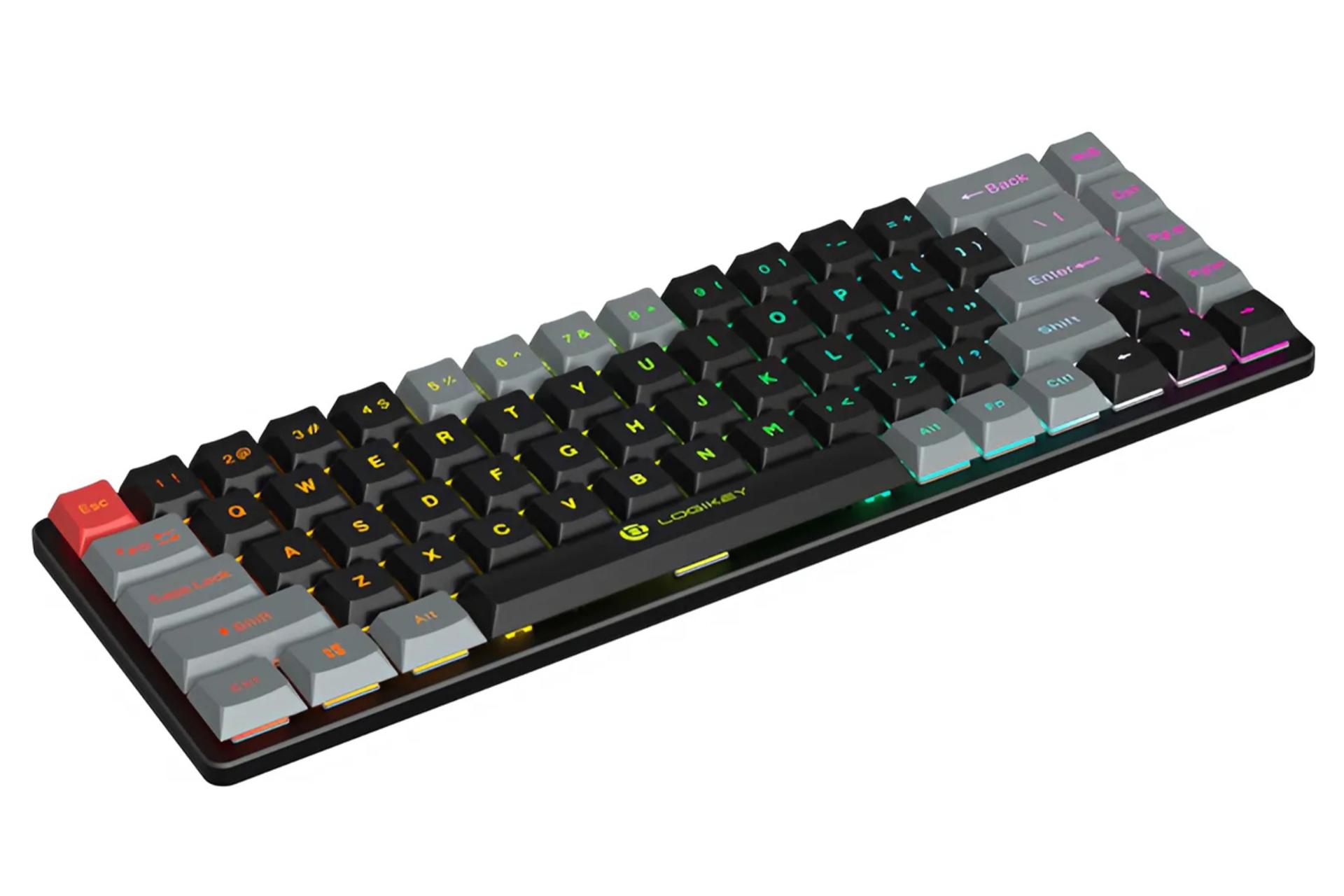 ابعاد و اندازه کیبورد لاجی کی K410B
