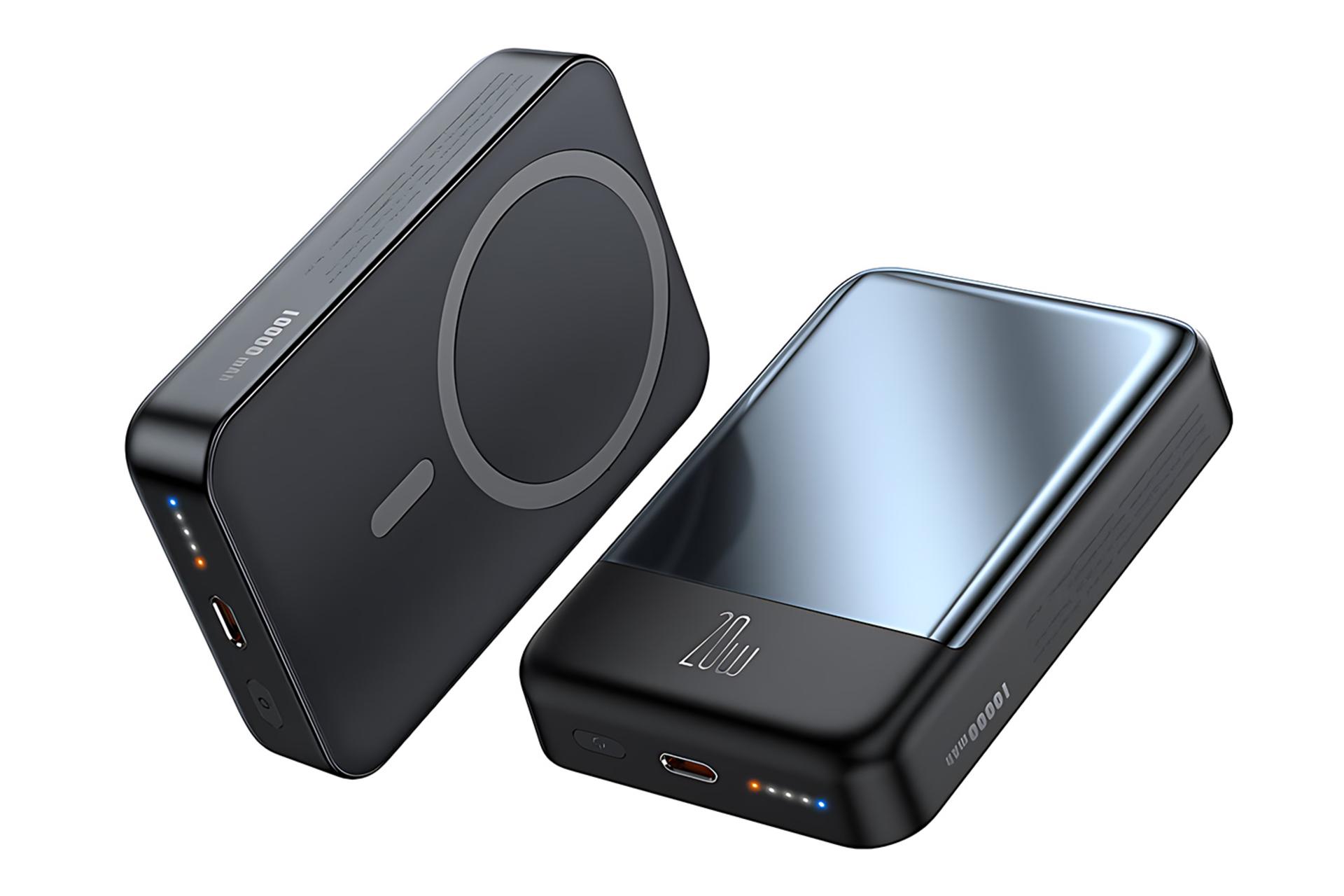 نمای کناری رنگ مشکی پاور بانک مک دودو Mcdodo MC-4260 10000mAh