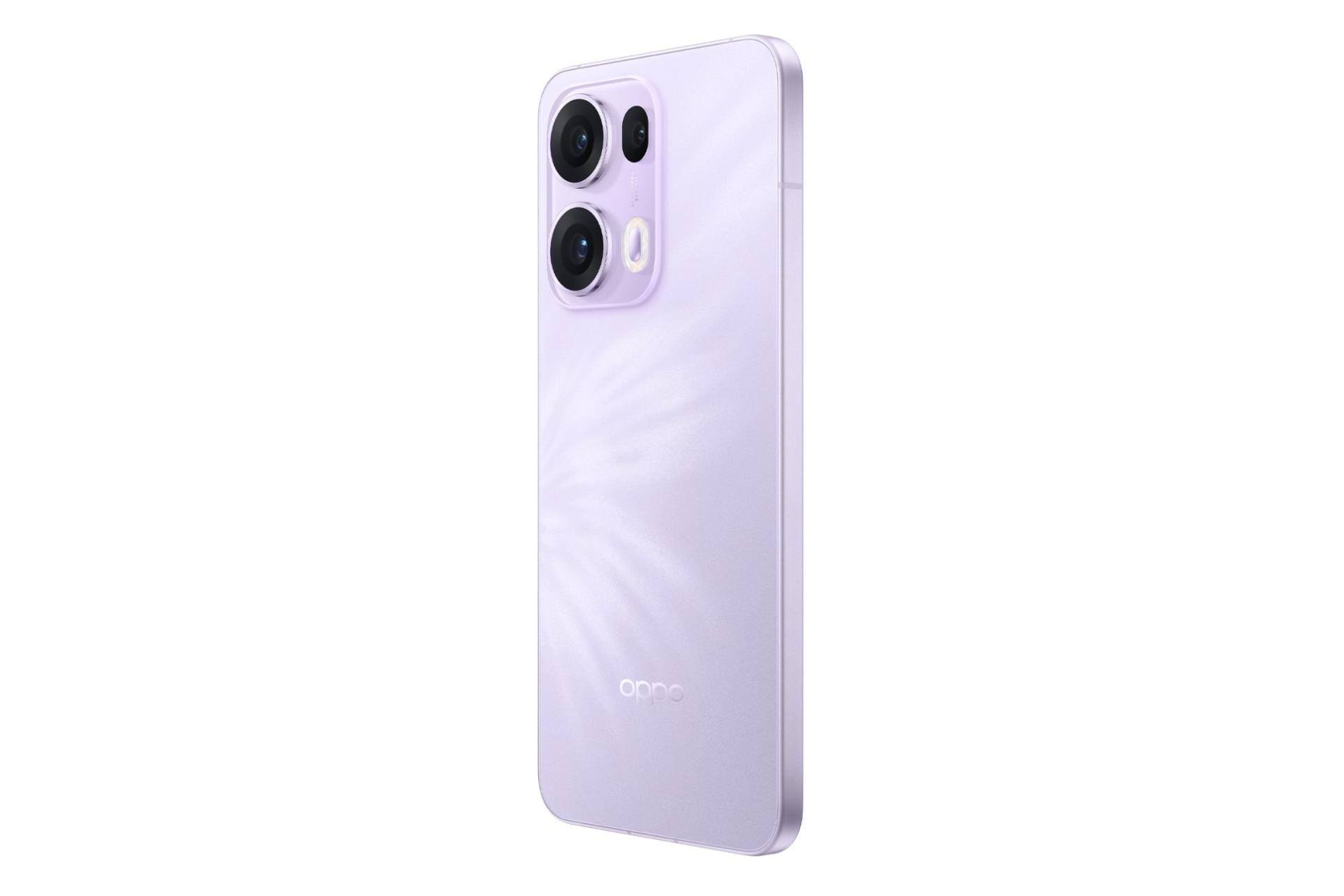 پنل پشت و چینش دوربین گوشی موبایل Reno13 پرو اوپو نسخه چین ارغوانی / Oppo Reno13 Pro China