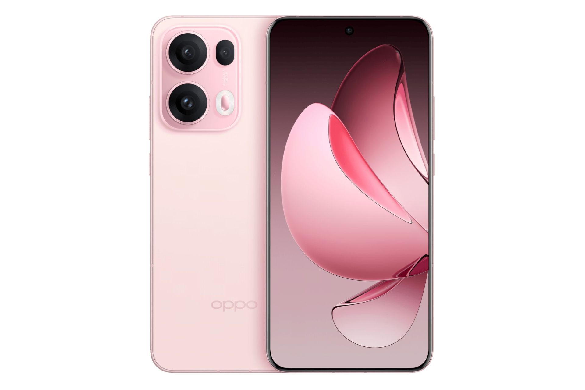 پنل جلو و پشت گوشی موبایل Reno13 پرو اوپو نسخه چین صورتی روشن / Oppo Reno13 Pro China