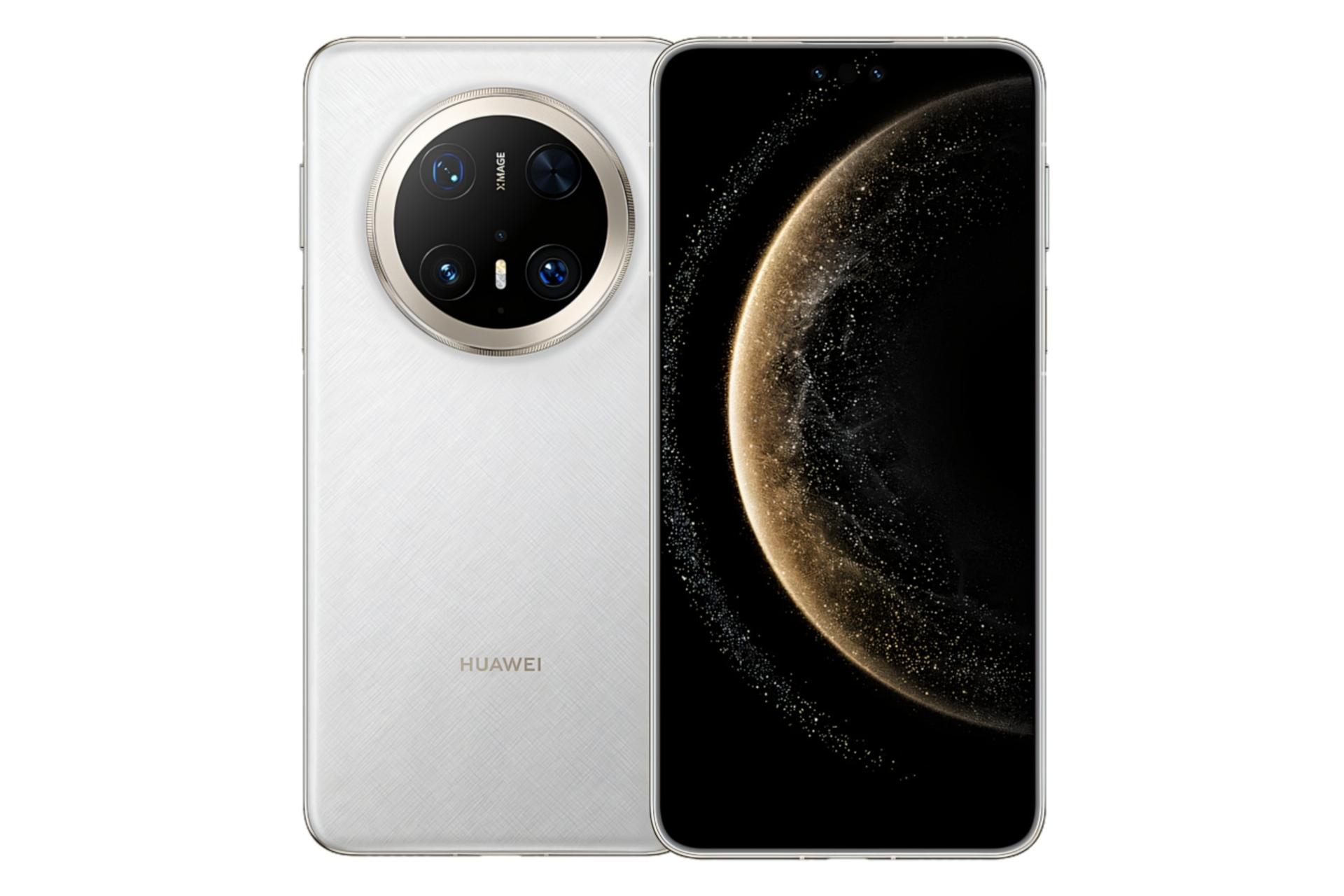 پنل جلو و پشت گوشی موبایل میت 70 پرو پلاس هواوی سفید / Huawei Mate 70 Pro Plus