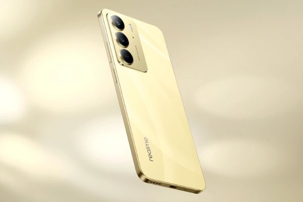 چینش دوربین گوشی موبایل ریلمی Realme C75 طلایی