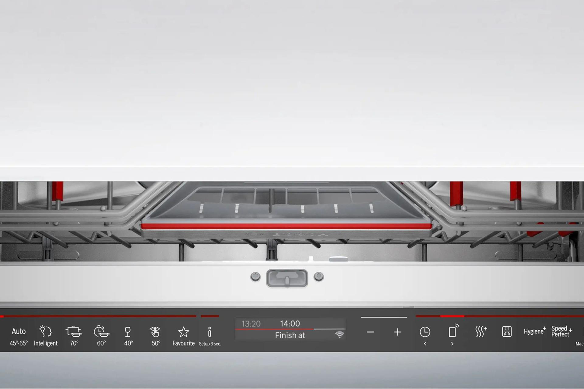 ماشین ظرفشویی بوش Bosch SMD8YC801E نمای کنترل پنل لمسی