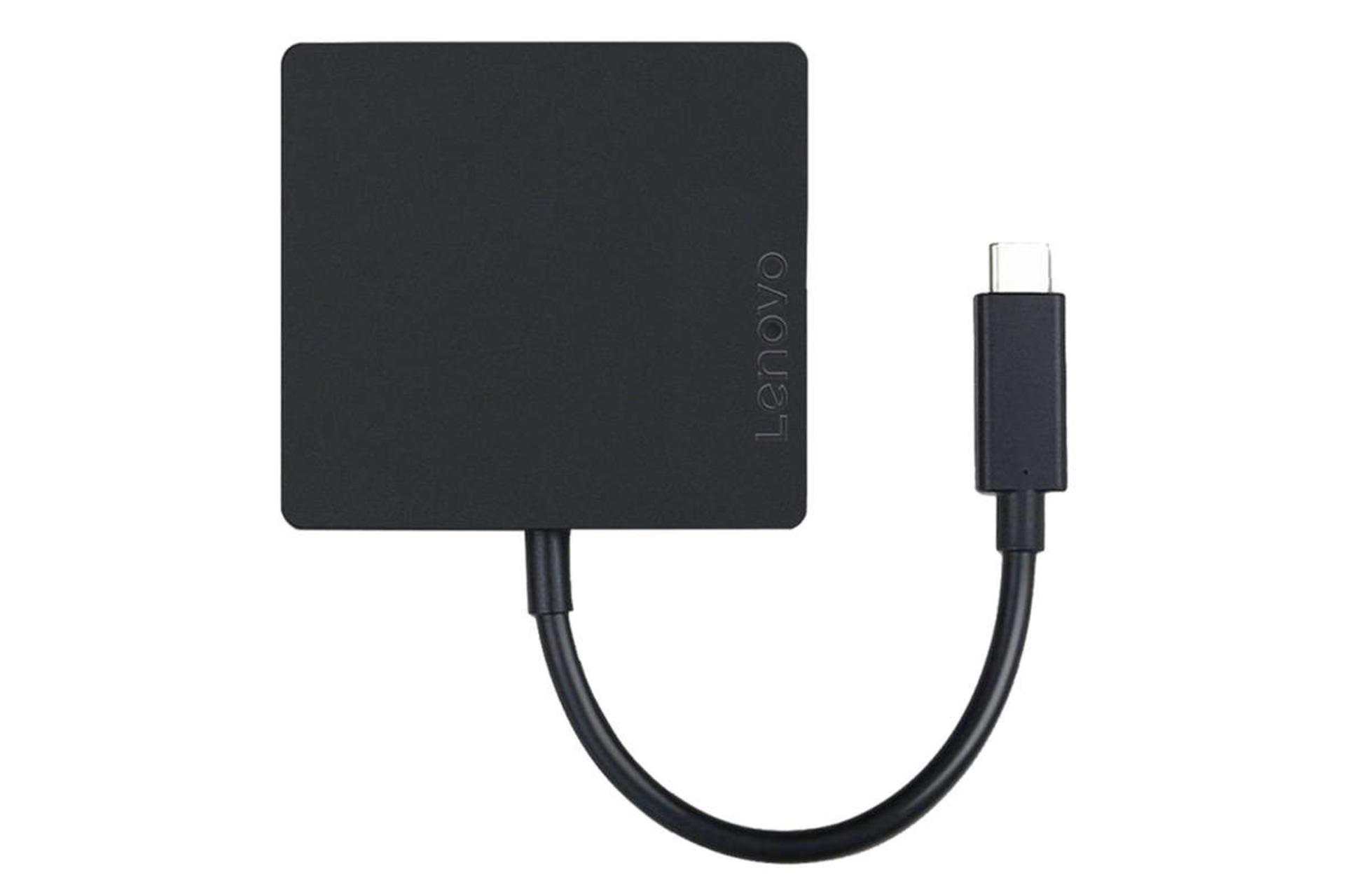 مرجع متخصصين ايران نماي بالاي هاب USB-C لنوو 5 پورت مدل C150